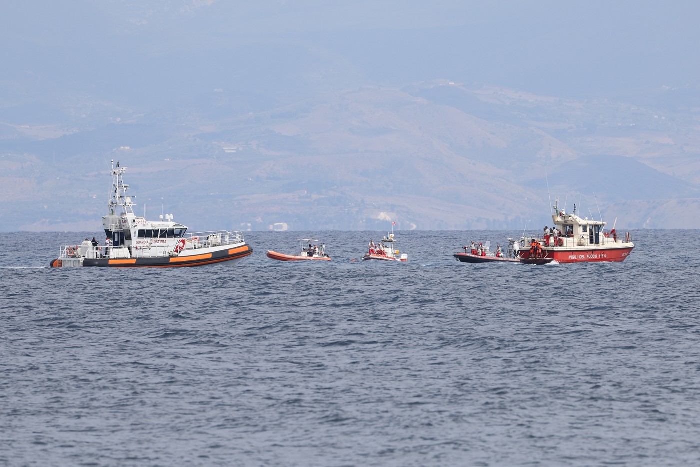Four bodies were found in search for those missing from the sunken superyacht in Italy