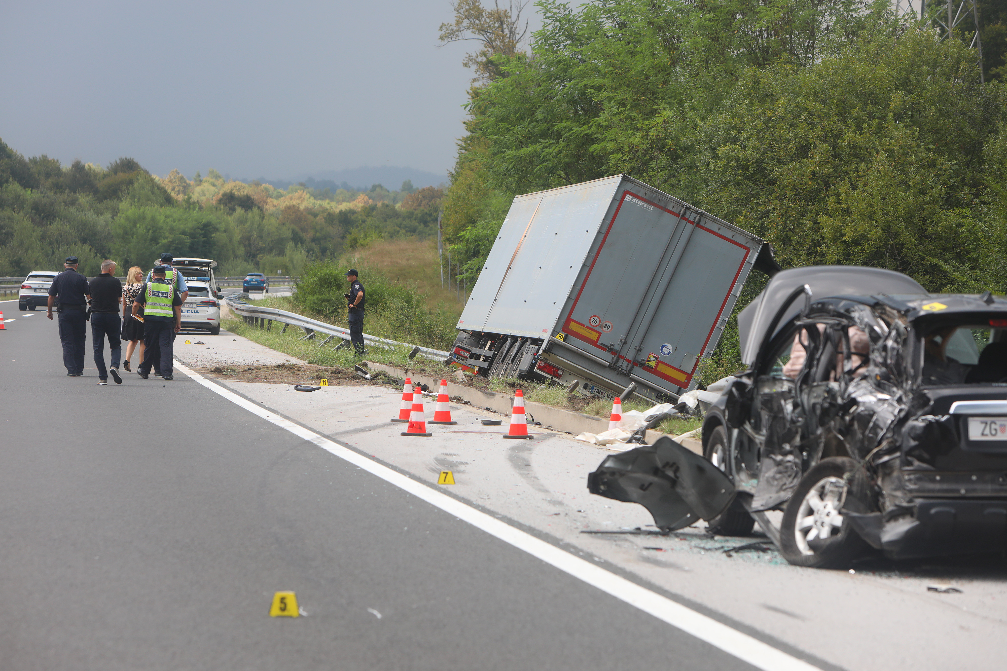 Prometna nesreča, Hrvaška