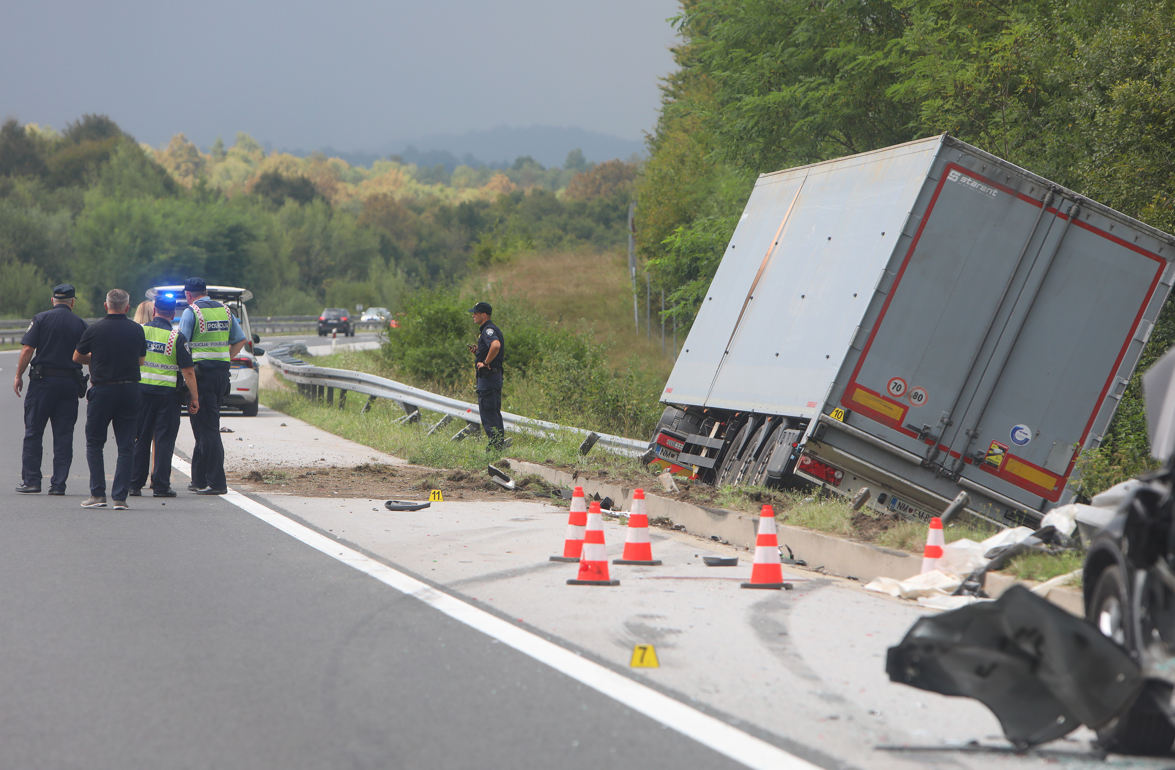 Prometna nesreča, Hrvaška