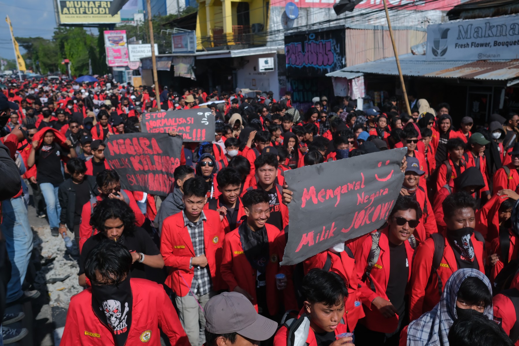 Nasilni protesti v več indonezijskih mestih (Foto: PROFIMEDIA)