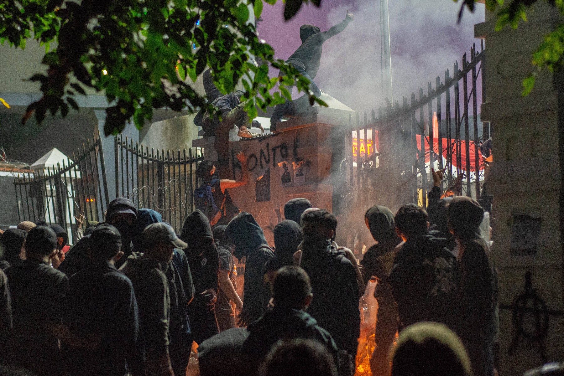 Nasilni protesti v več indonezijskih mestih (Foto: PROFIMEDIA)