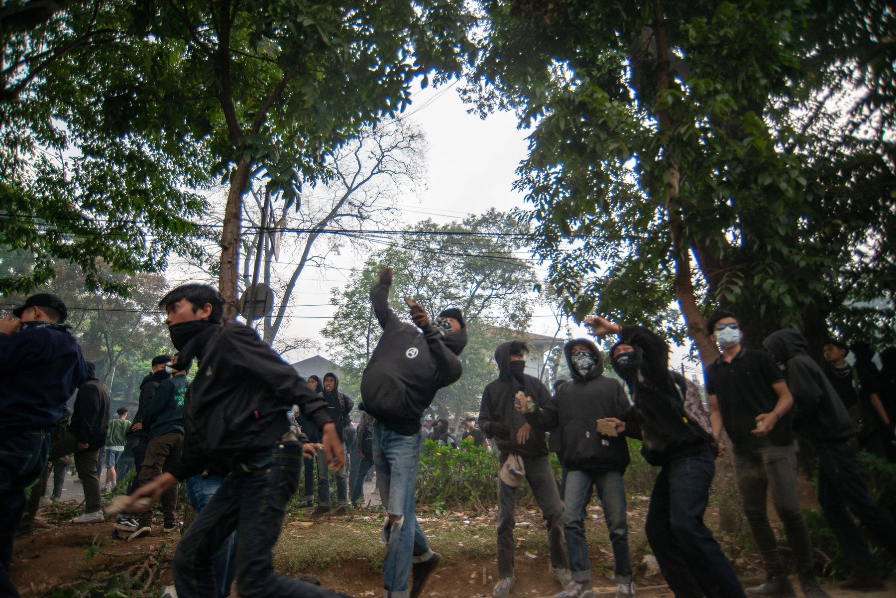 Nasilni protesti v več indonezijskih mestih