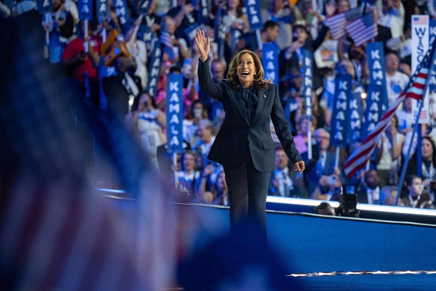 Kamala Harris Accepts Democratic Nomination - Chicago
