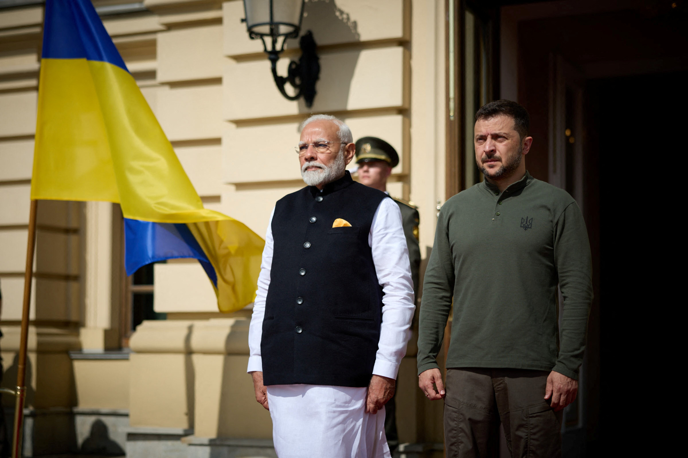 Narendra Modi, Volodimir Zelenski