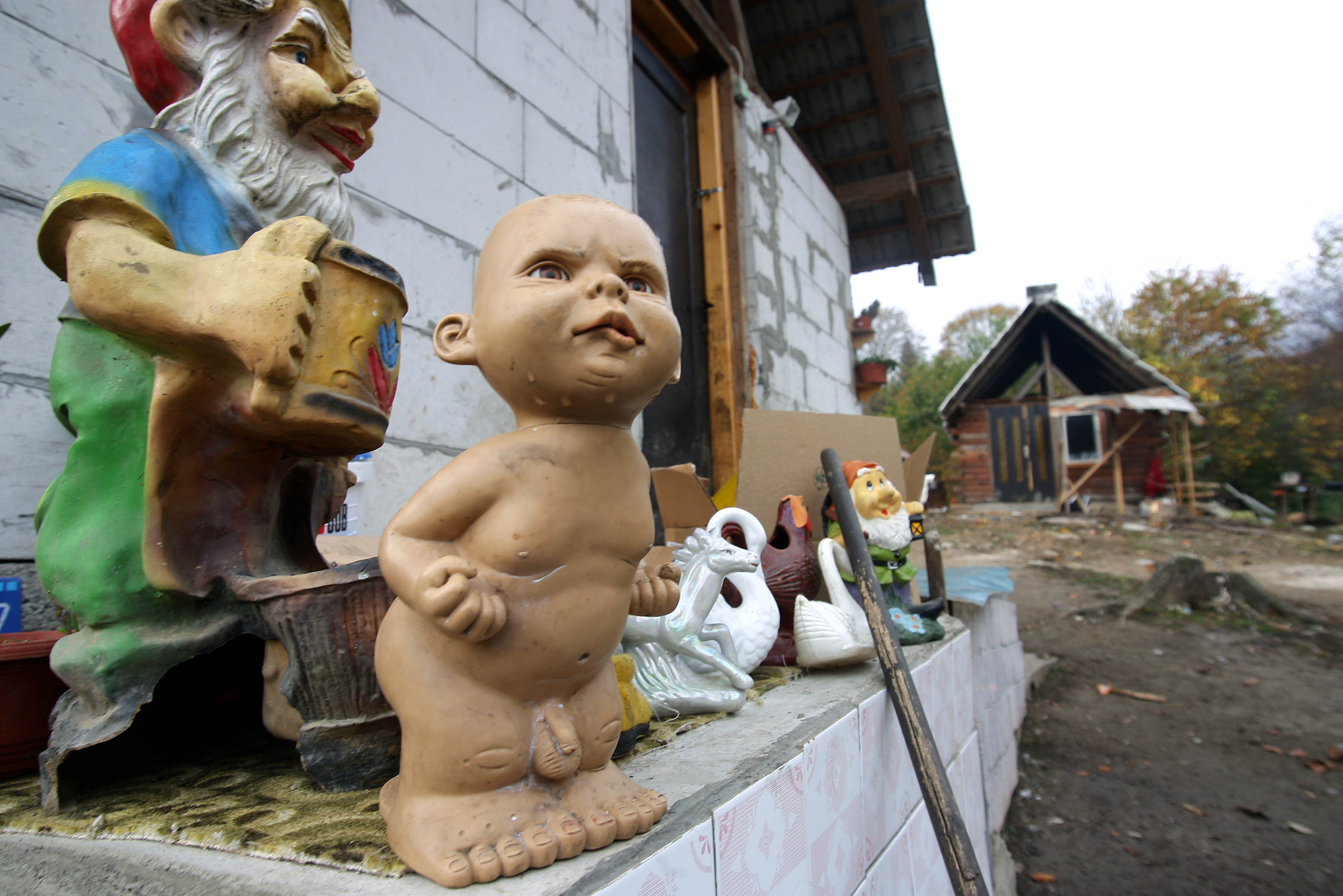 romsko naselje, detajl