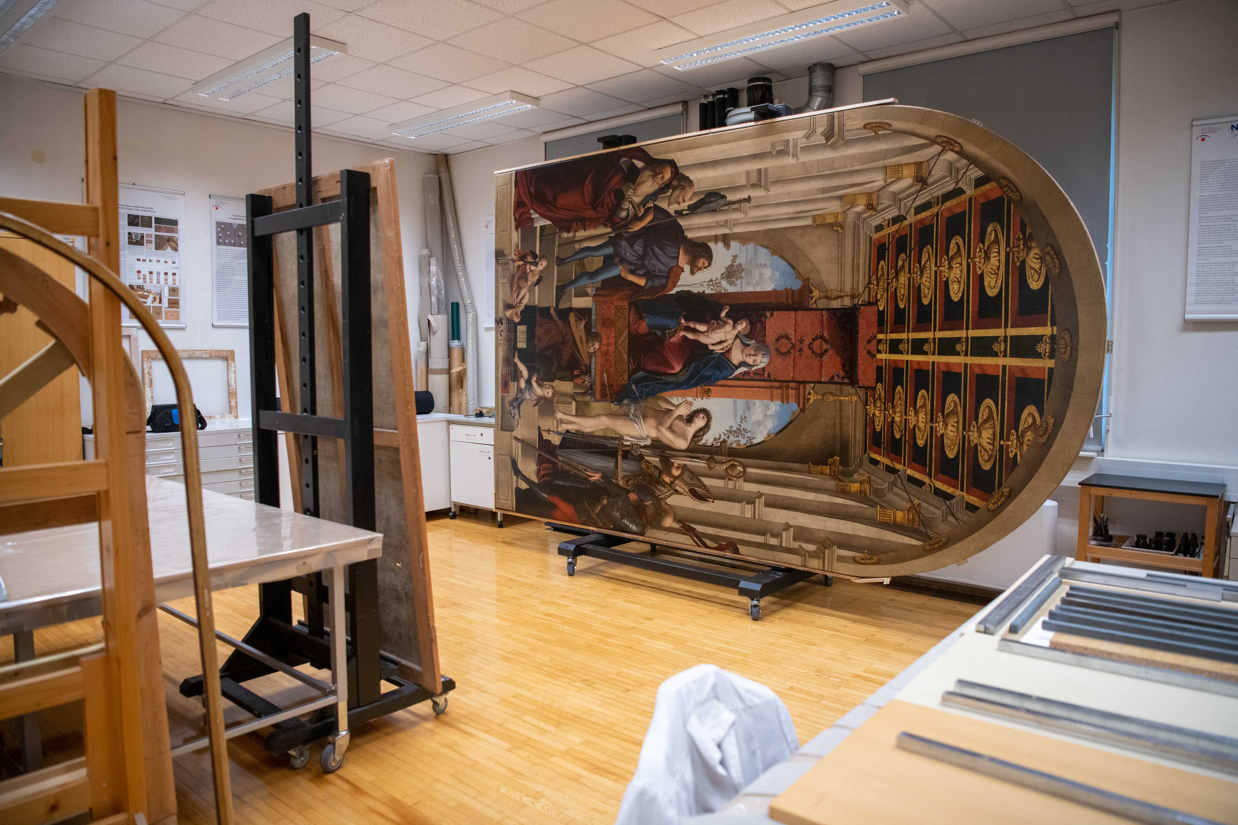 Vittore Carpaccio, restavratorski center, umetnost, restavriranje,