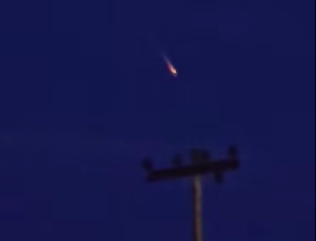 goreča krogla nad slavonijo