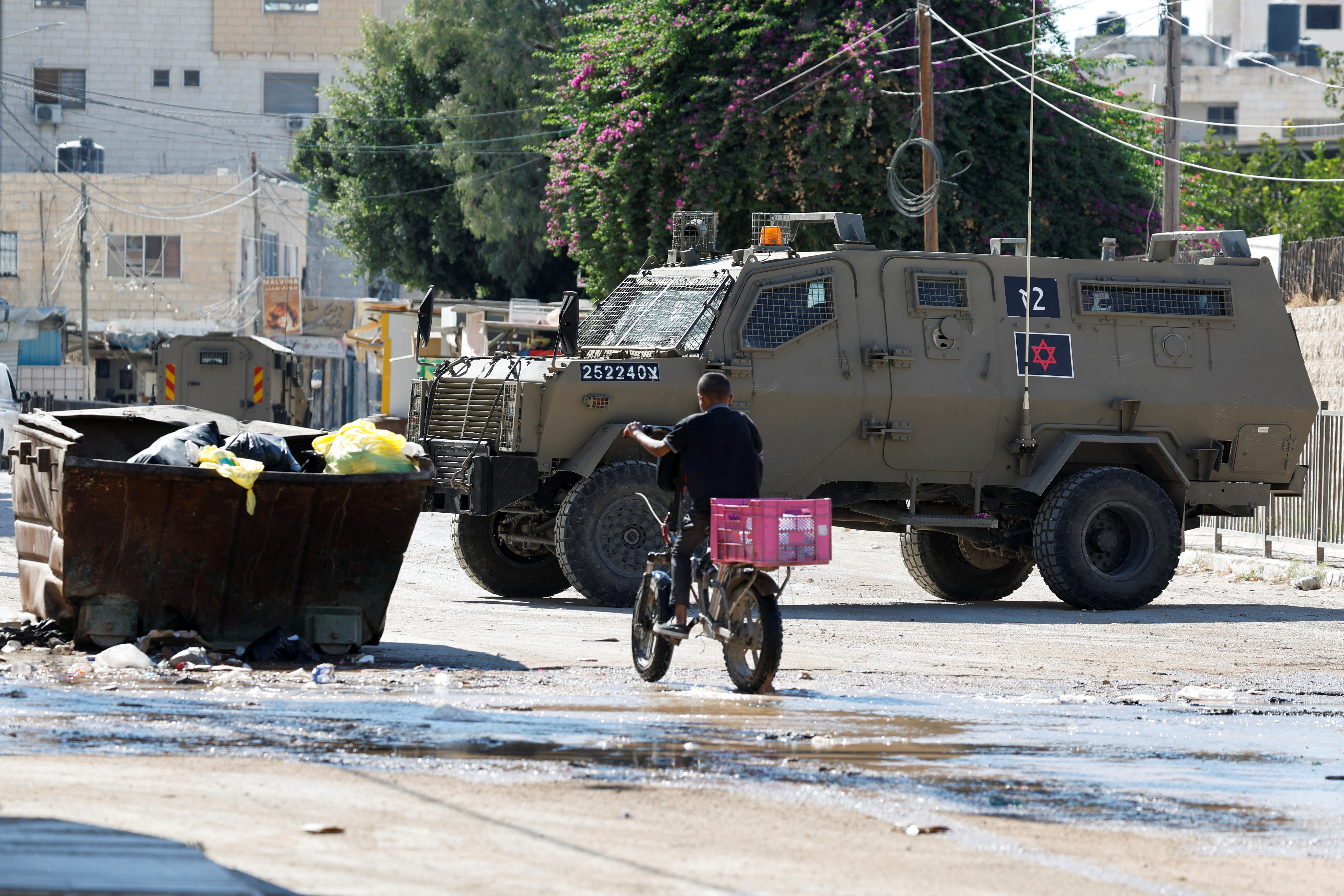 izrael, dženin, zahodni breg, racvija, palestnia