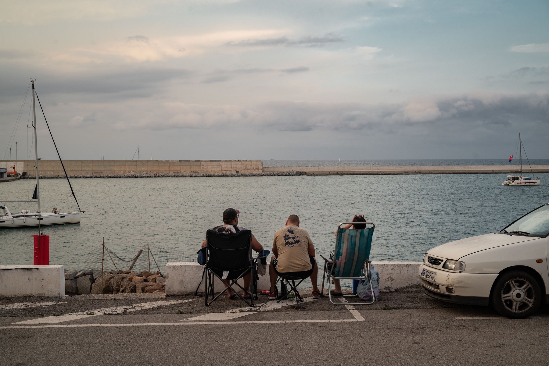 upokojenci, morje, ljudje