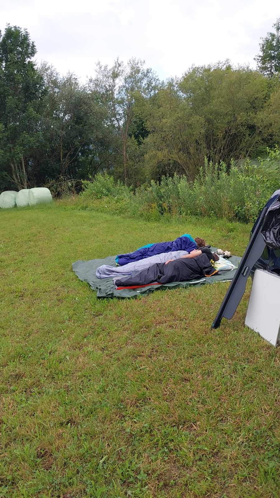 Bled, divje kampiranje