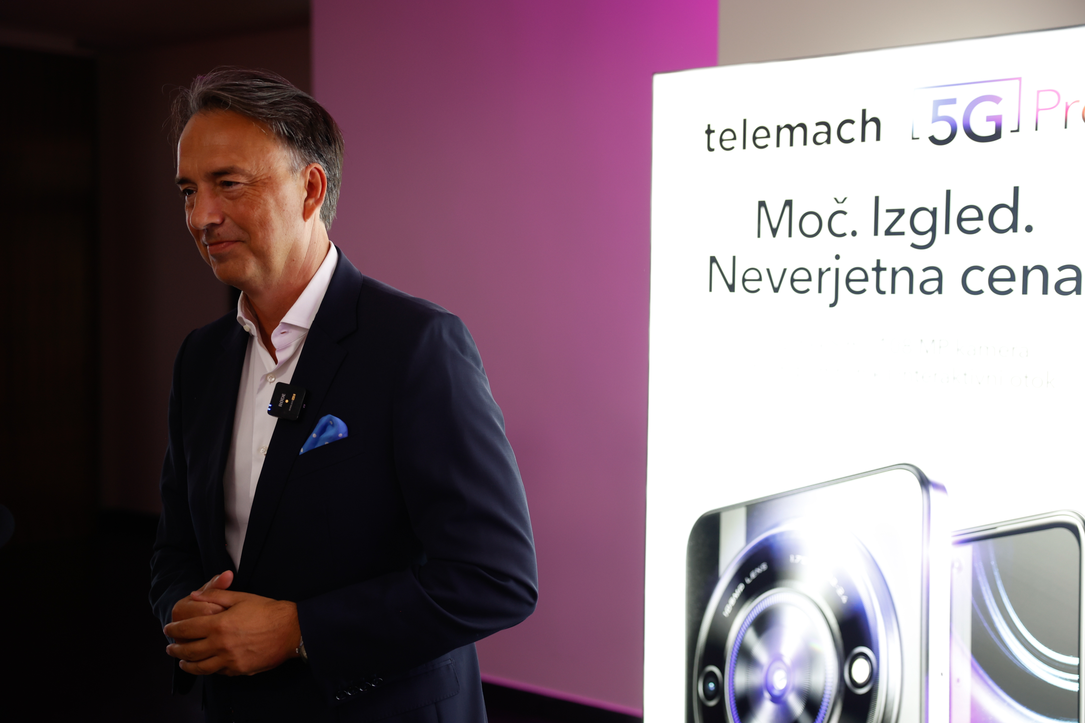 Telemach, predstavitev, telefon, pametna ura, slušalke, Tomislav Čizmić