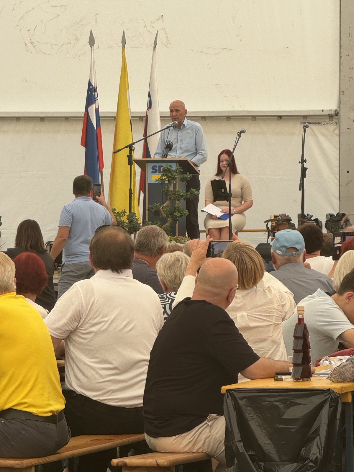 V Radljah ob Dravi poteka t. i. družinski dan SDS (Foto: SDS)