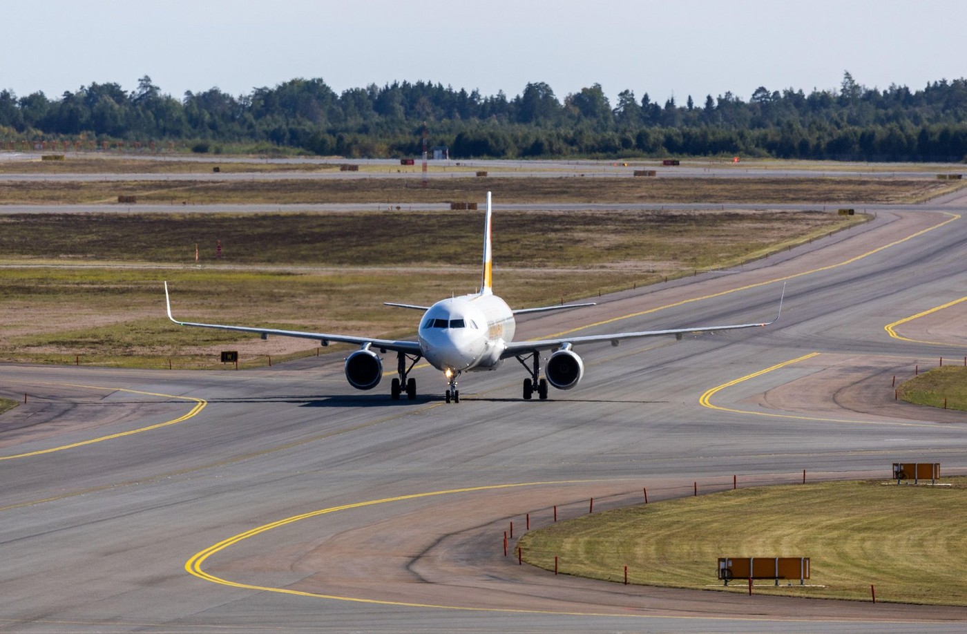 Arlanda, Švedska, Stockholm, letališče, letalo