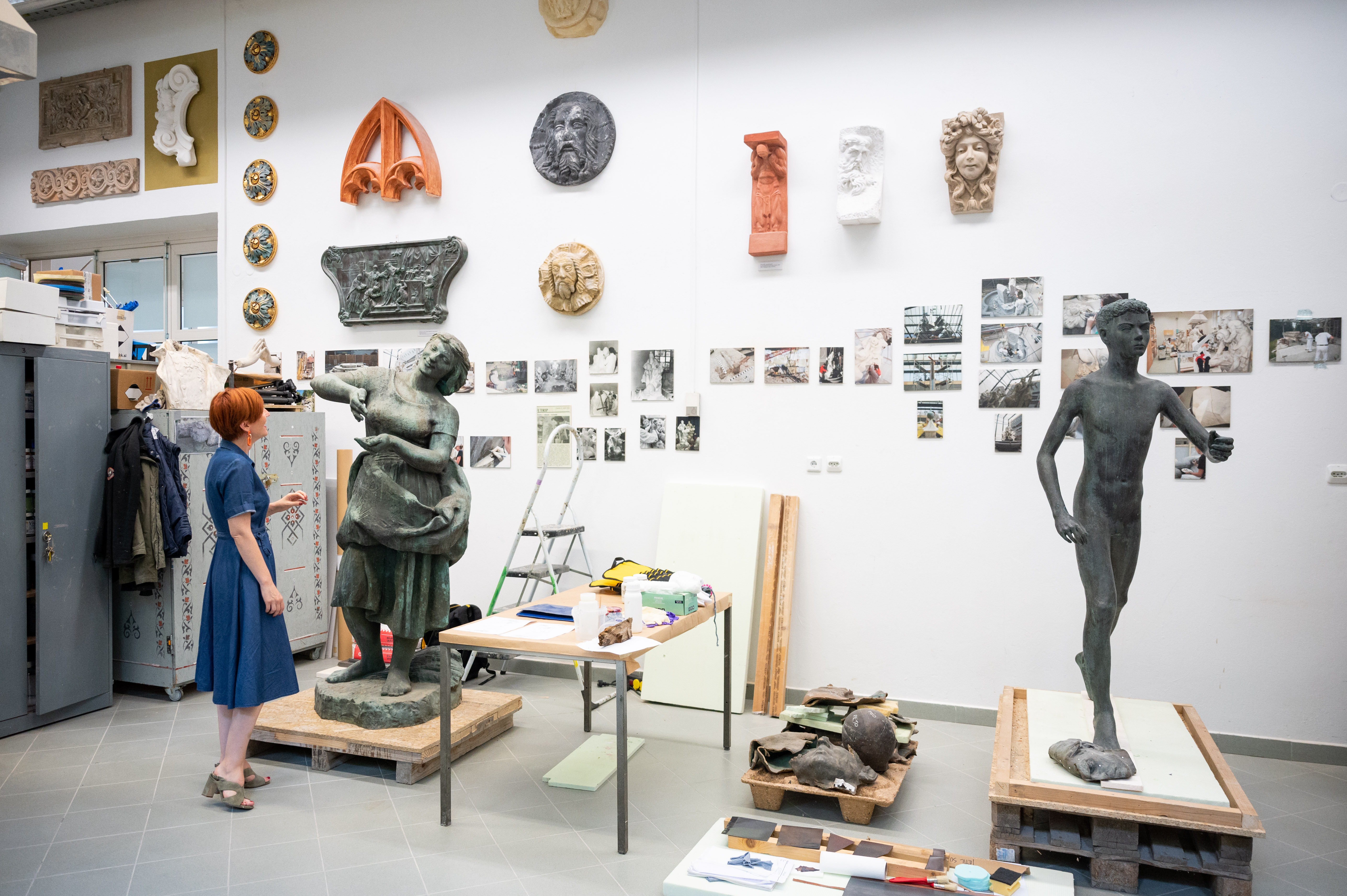 restavratorski center, kip, brdo, kipi, vrnitev kipov