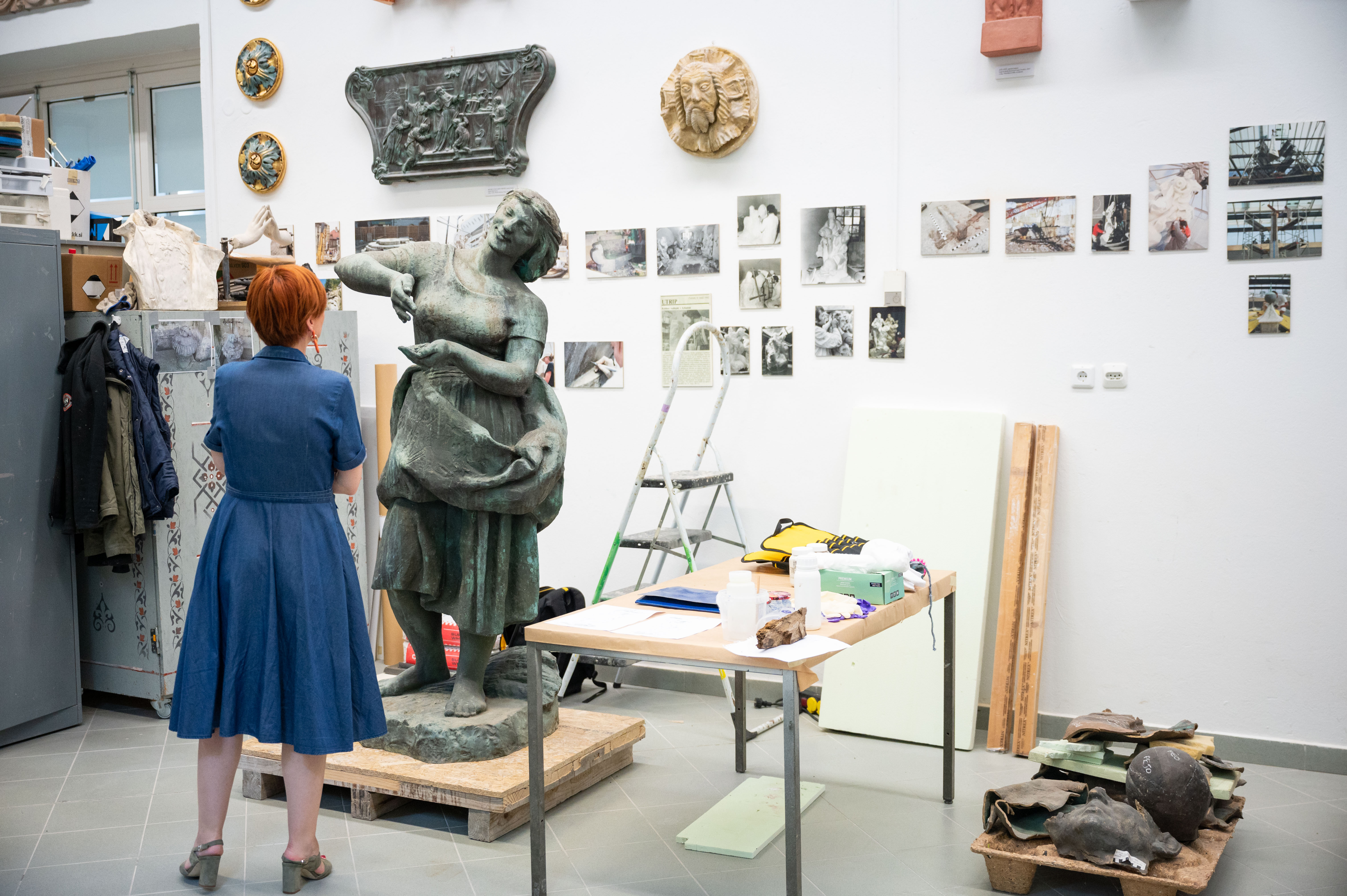 restavratorski center, kip, brdo, kipi, vrnitev kipov