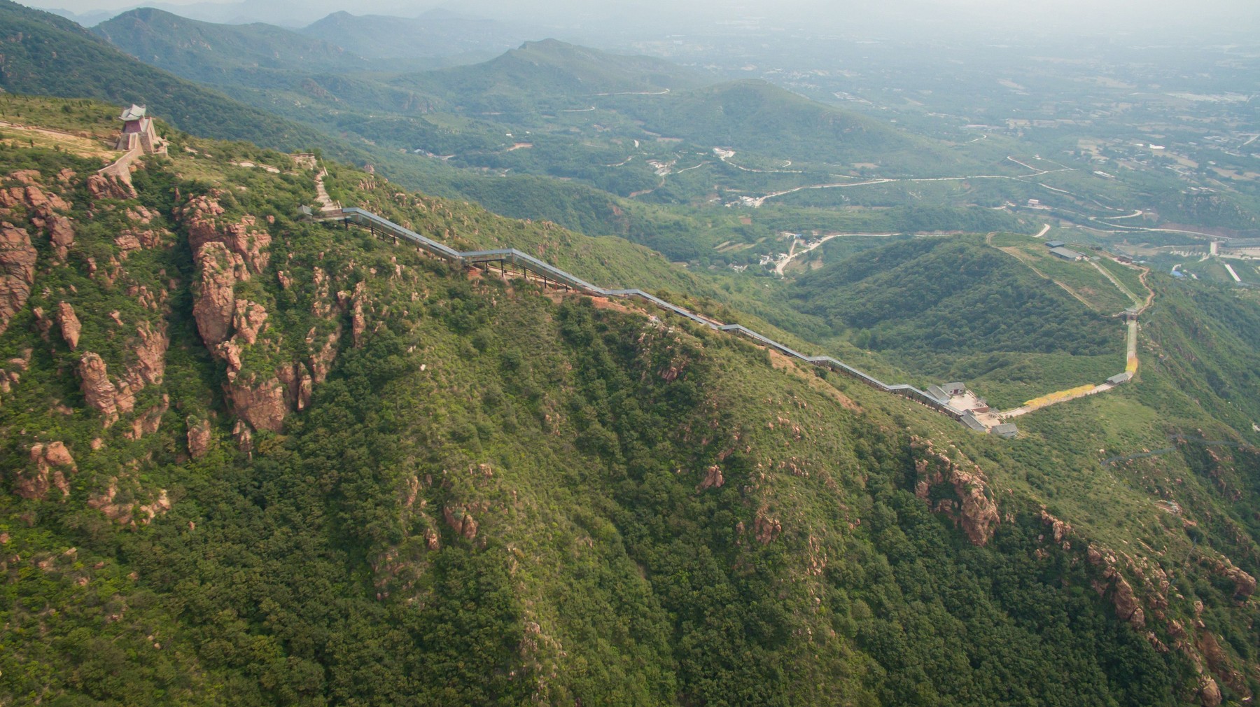 Henan, Kitajska, tekoče stopnice
