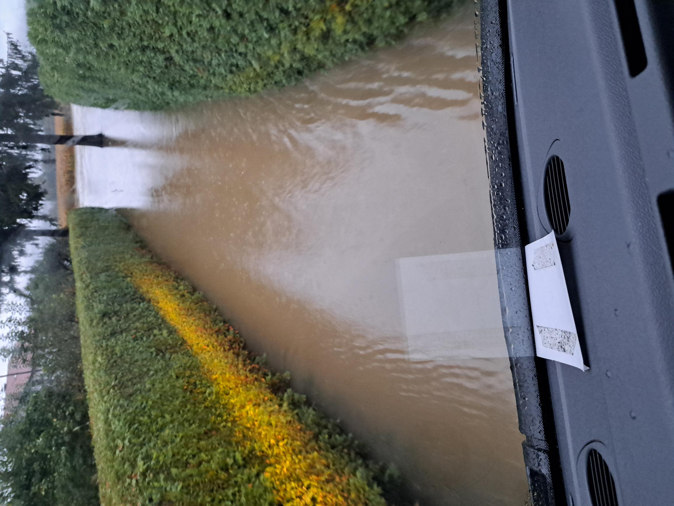 Poplave na območju Žalca (Foto: CZ Žalec)