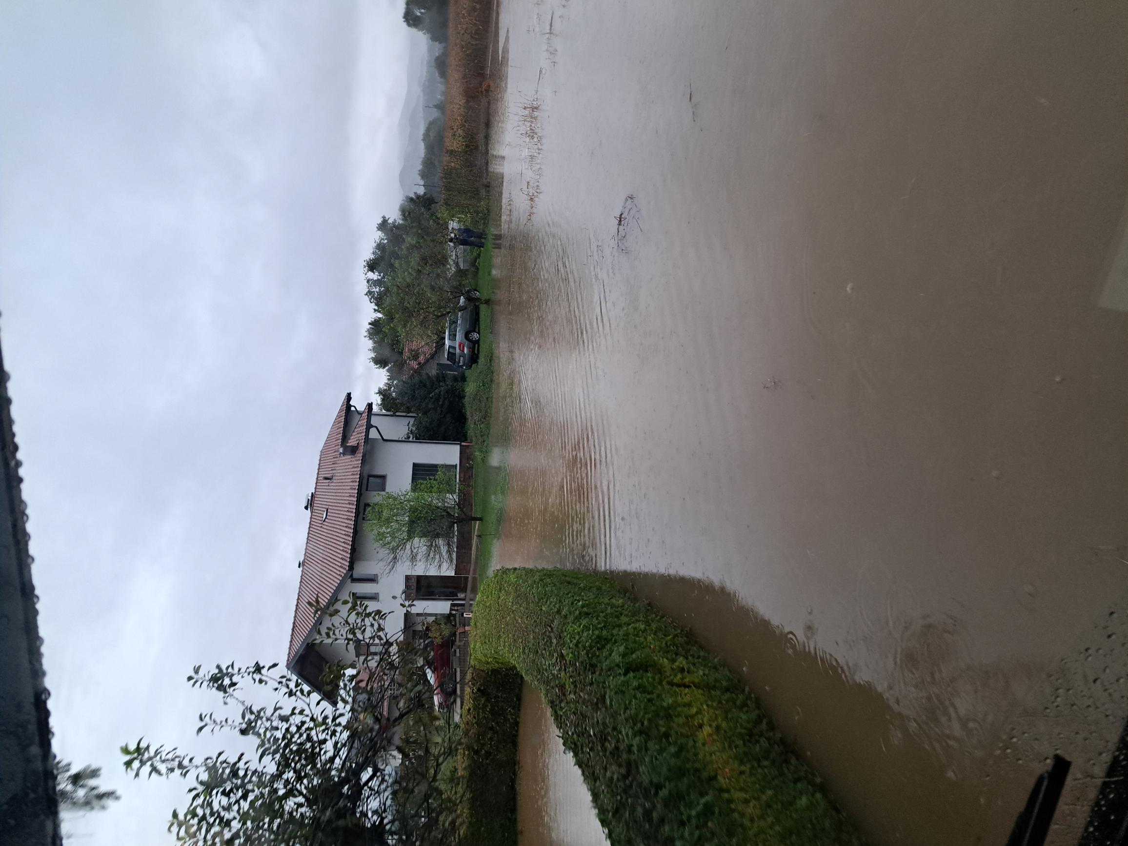 Poplave na območju Žalca (Foto: CZ Žalec)