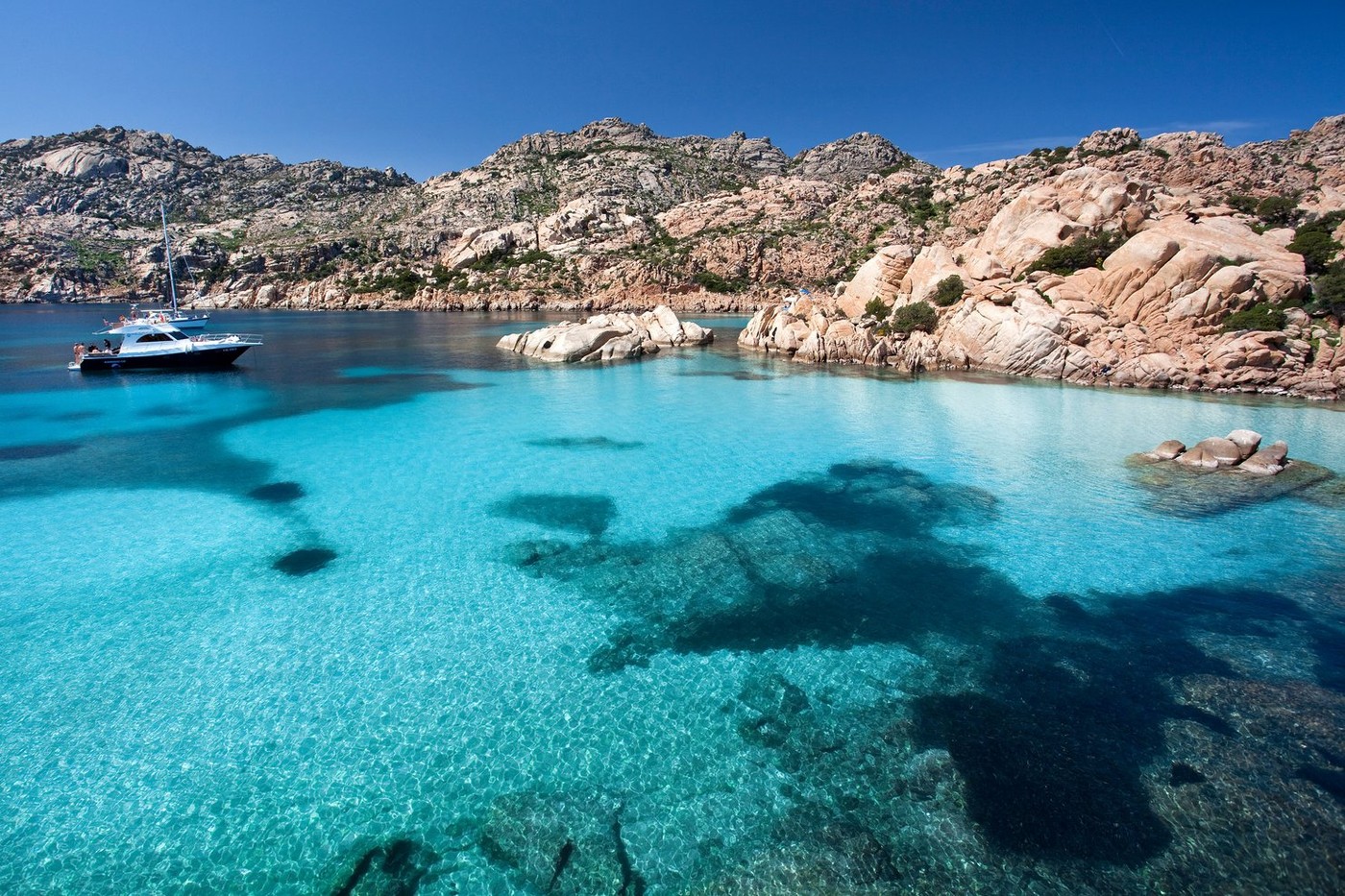 Magdalensko otočje, Sardinija