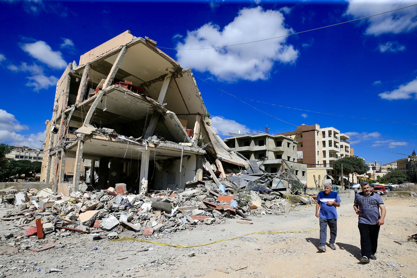 LEBANON NABATIEH ISRAEL BORDER TENSION