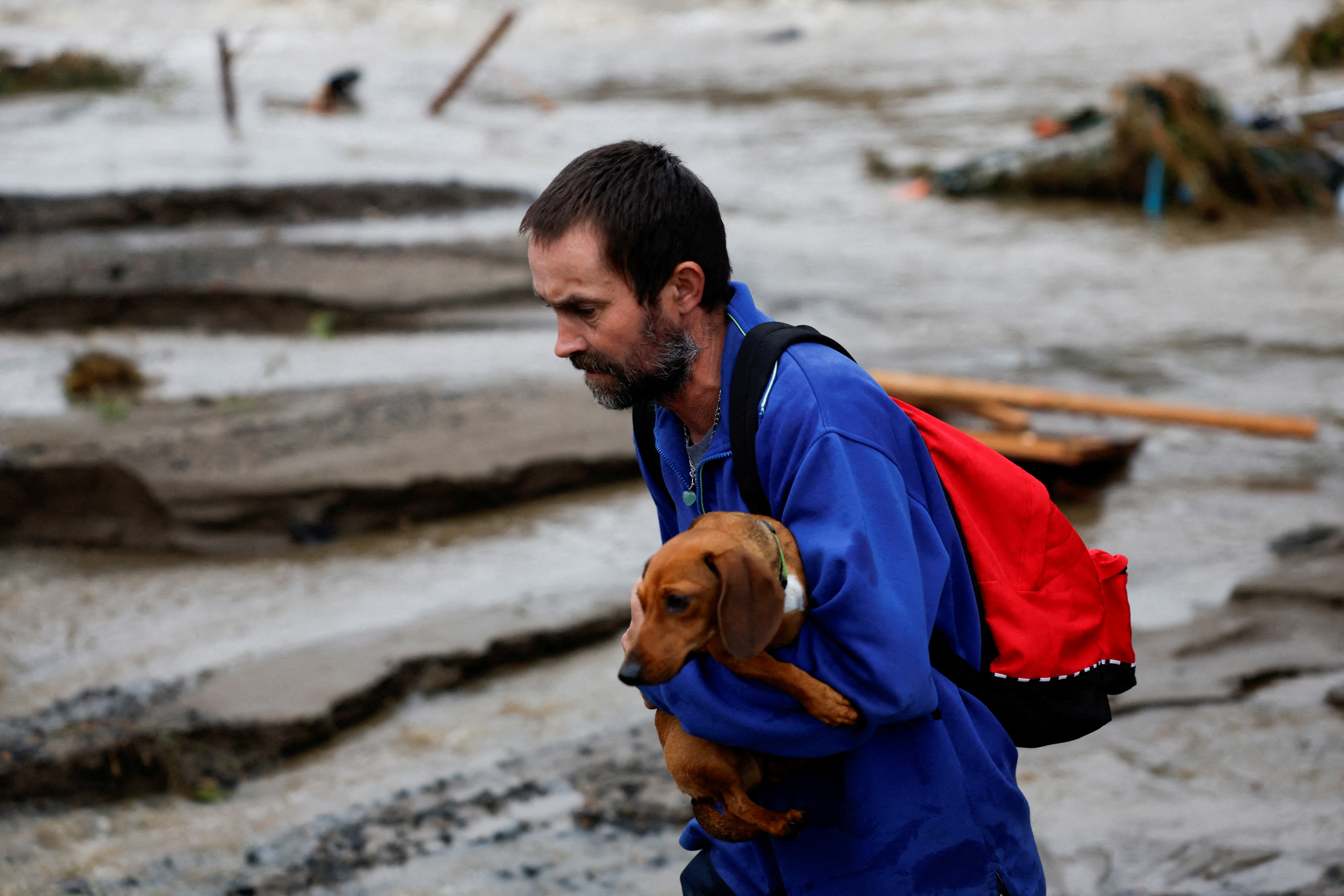 Poplave v Jeseniku na Češkem. (Foto: David W Cerny/REUTERS)