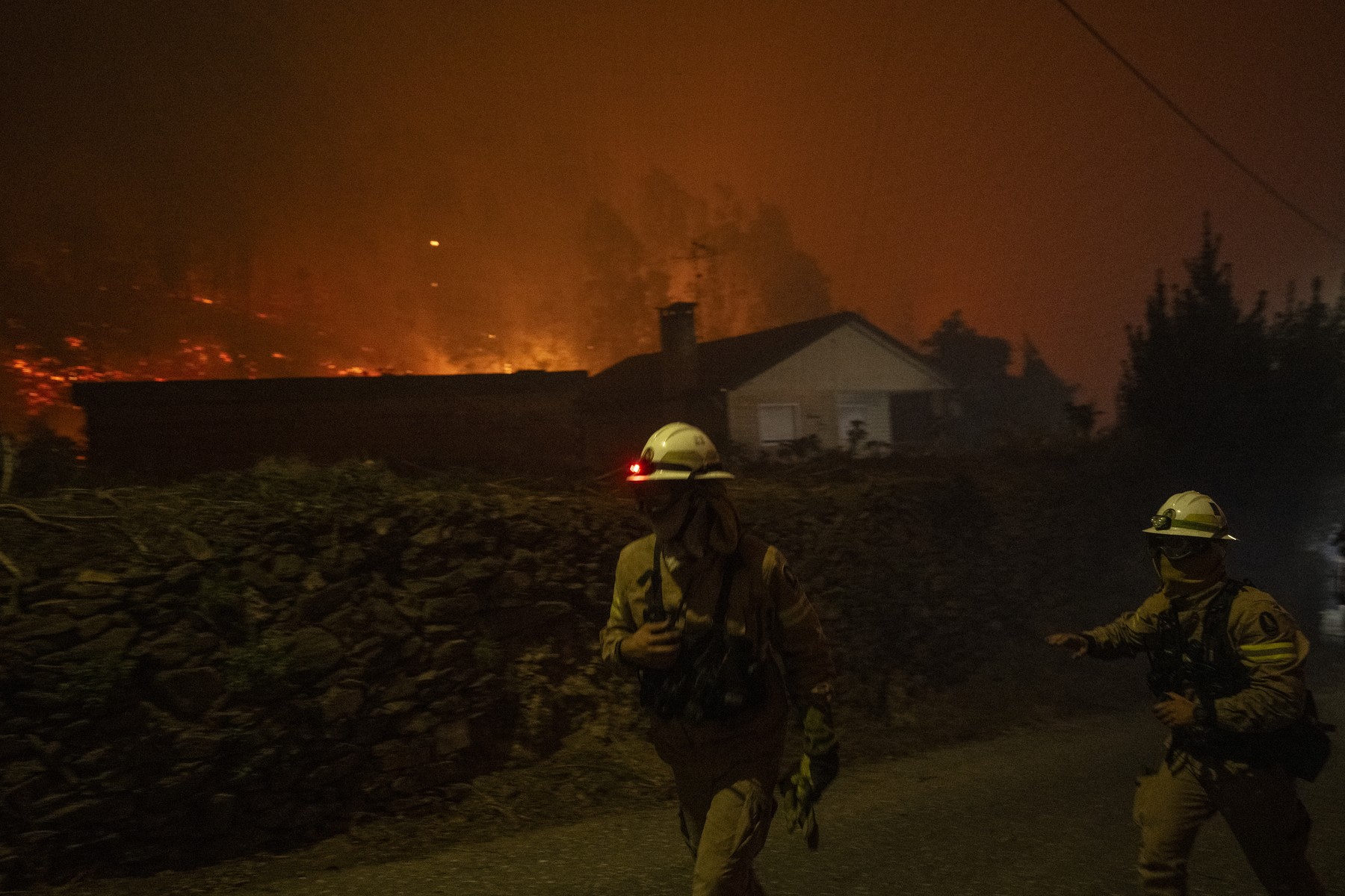 požar, Portugalska