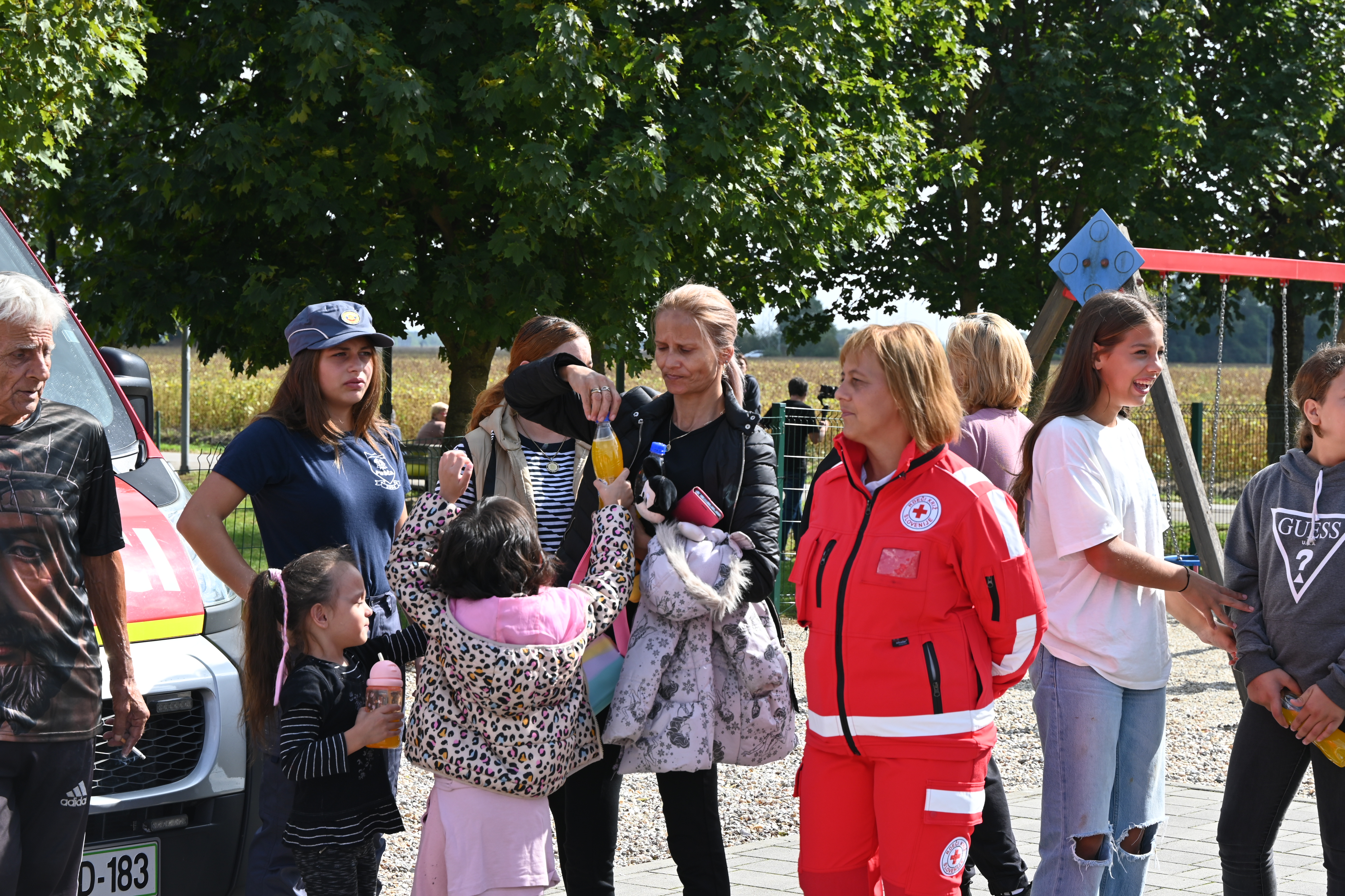 Pušča, romi, obisk, nataša pirc musar