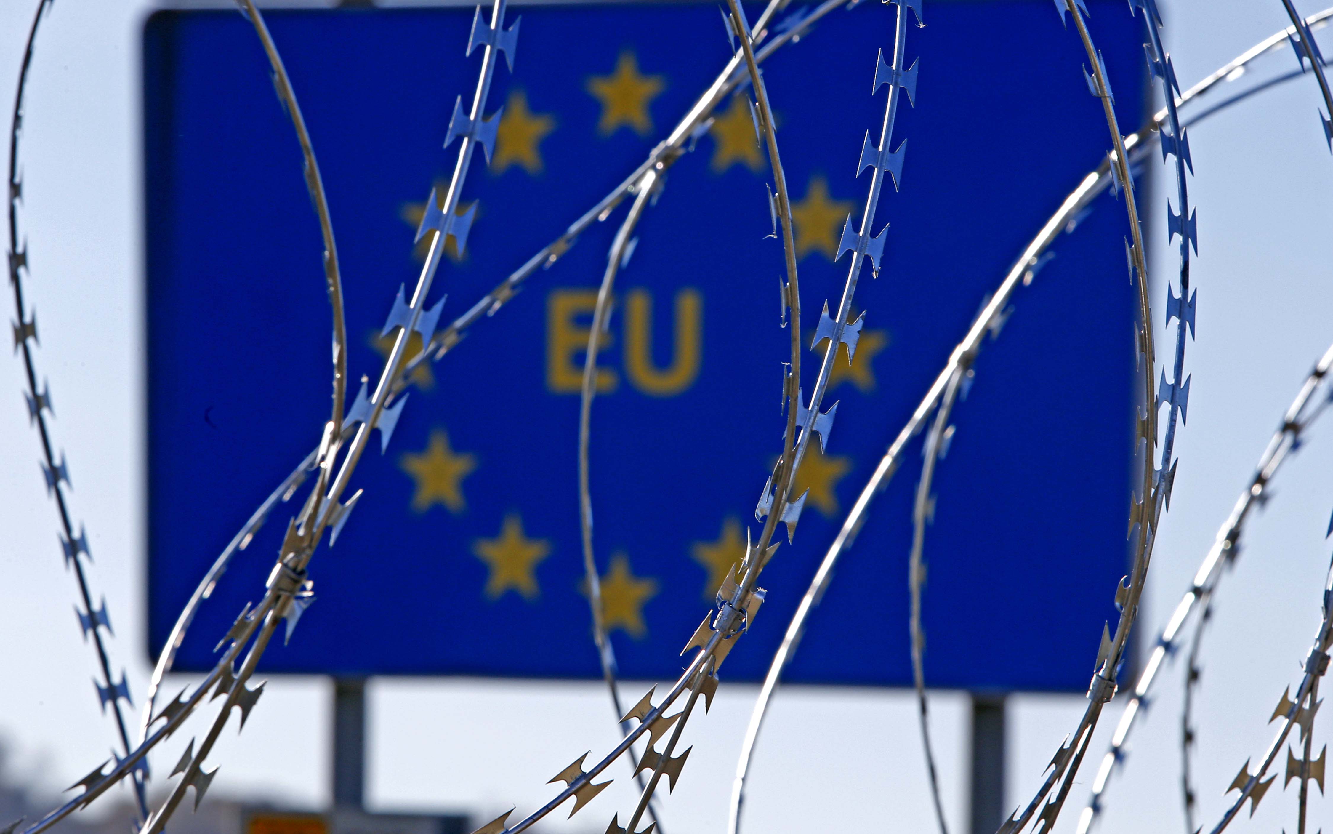 Evropska unija, schengen, žica, ograja