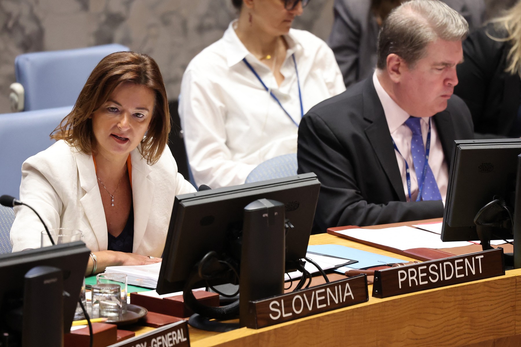 tanja fajon, varnostni svet zn