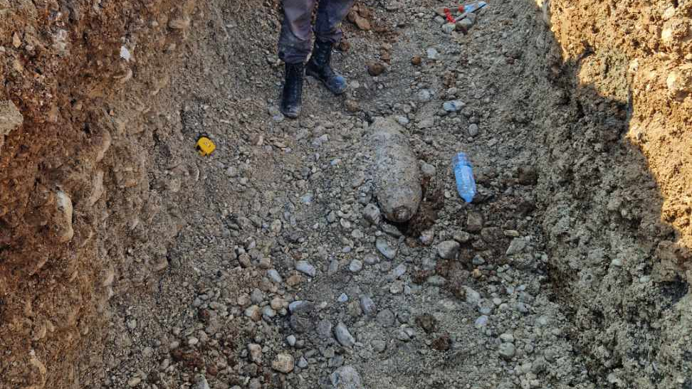 neeksplodirana bomba, NOva Gorica, postaja