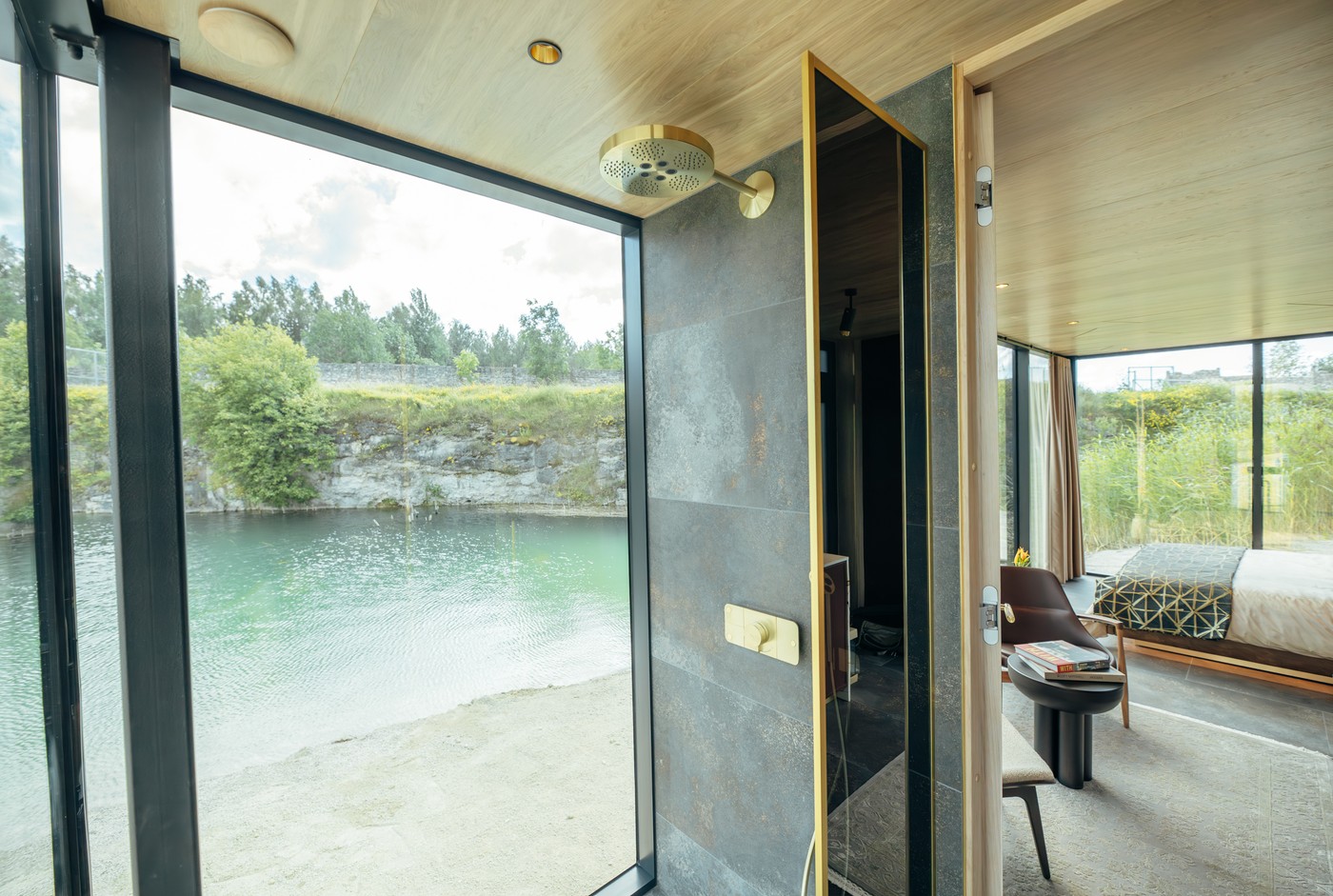 Designers Create $250k Tiny 'Gold House' That Can Be Placed Anywhere