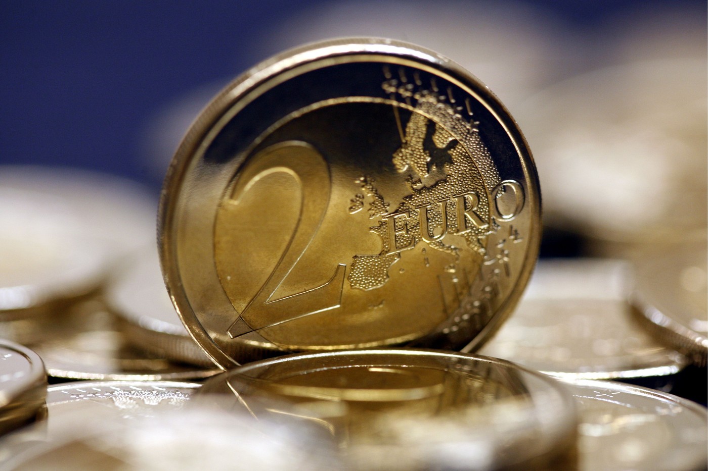 evro, kovanec, 2 evra, dva evra