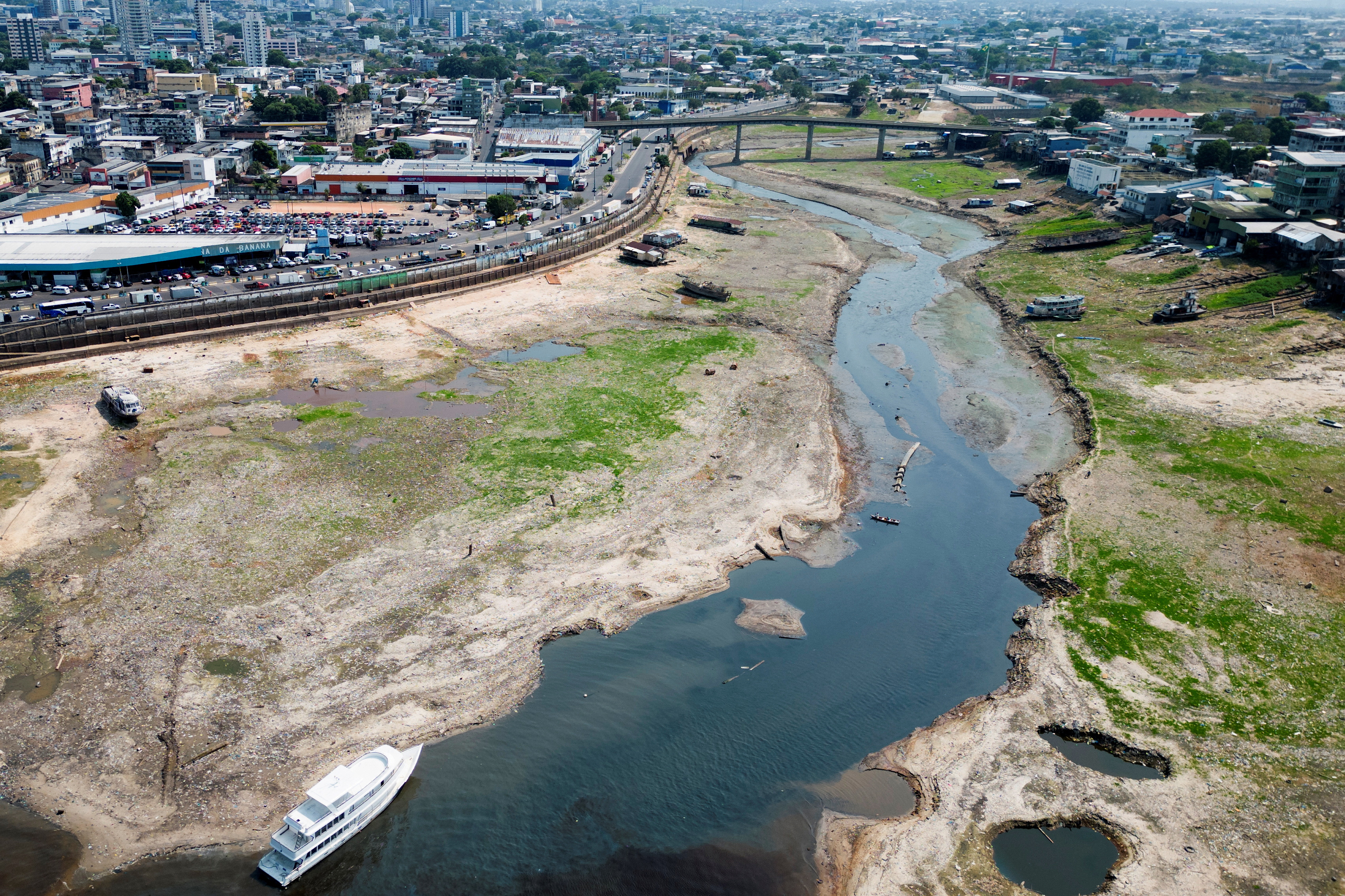 Brazil's Amazon drought in Manaus