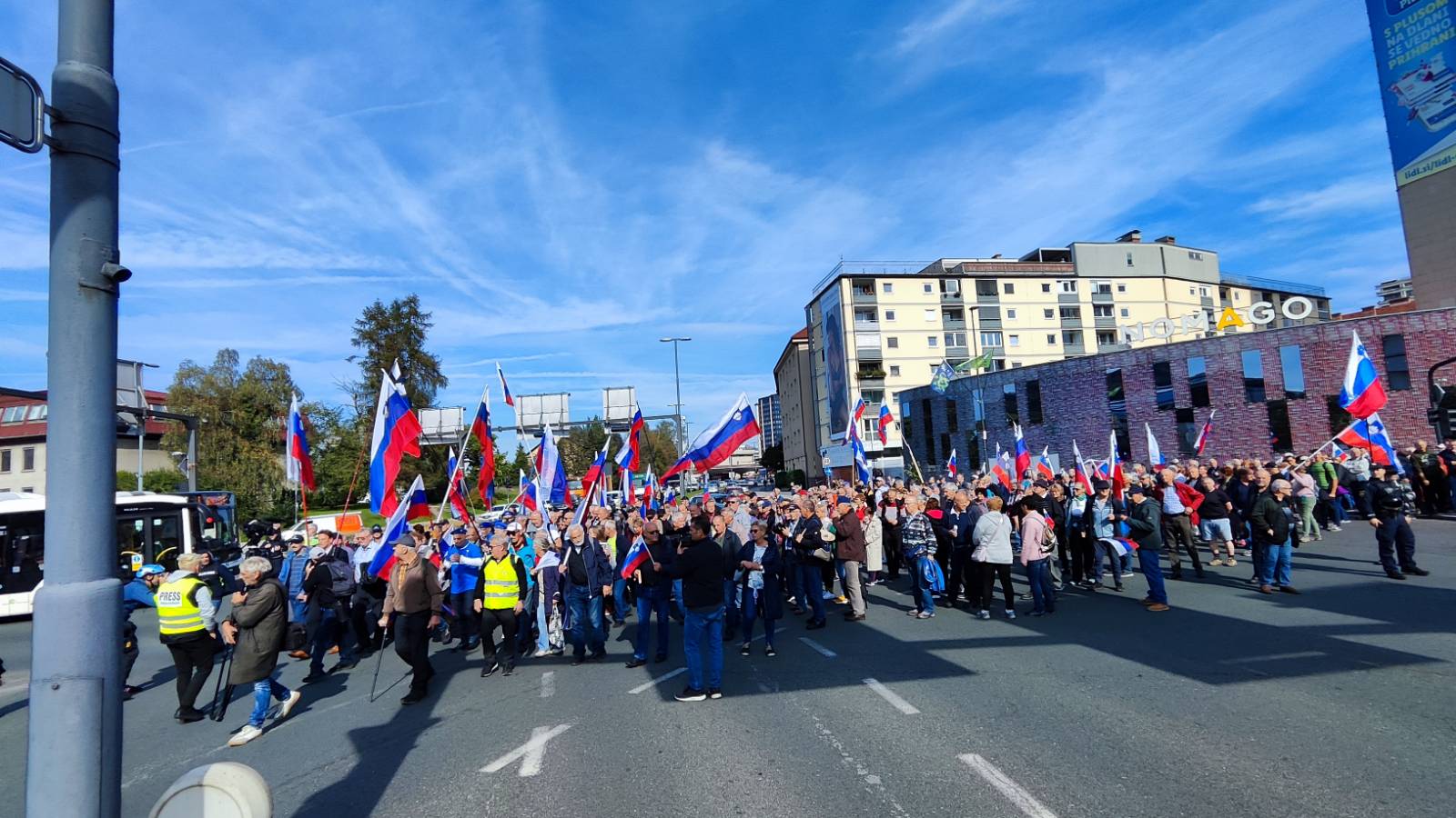 Shod upokojencev (Foto: Denis Sadiković/N1)
