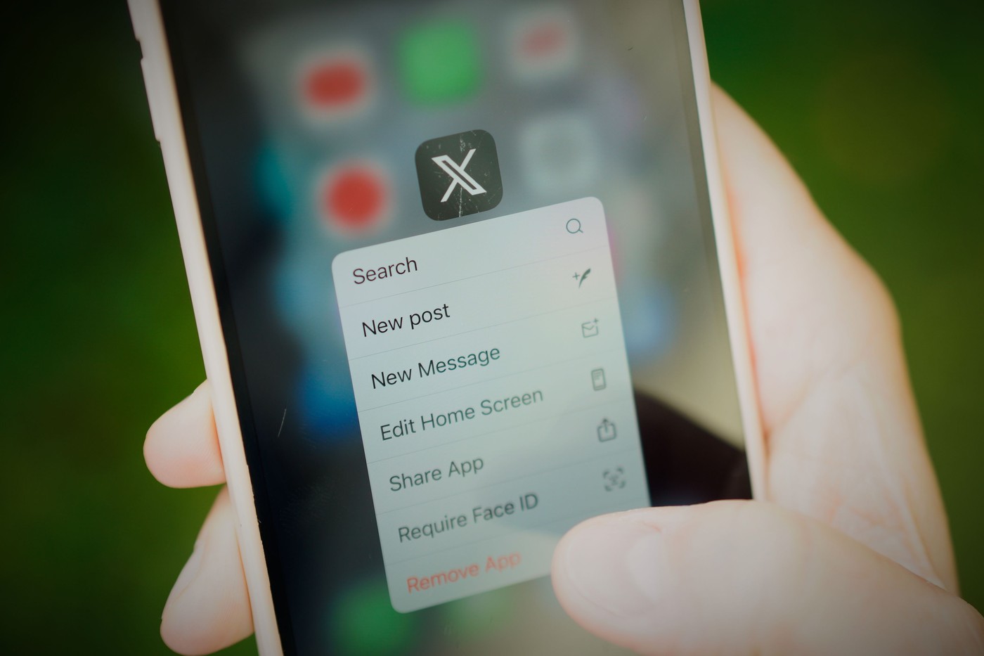 twitter, x, mobitel, telefon, objava