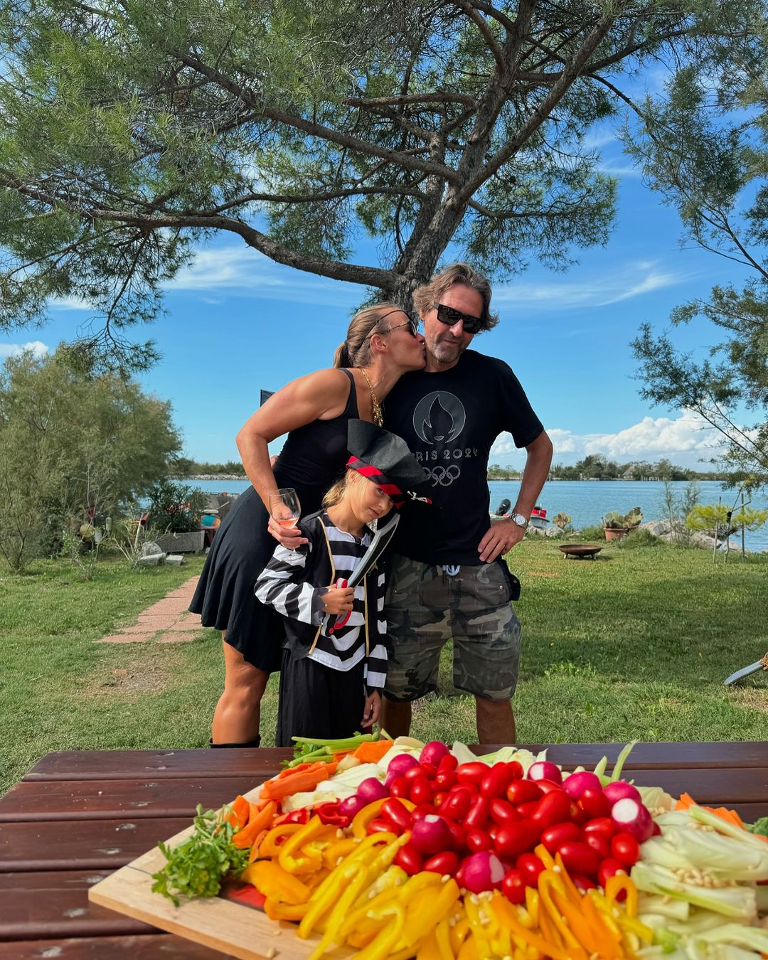 Tina Maze, Andrea Massi, Anouk