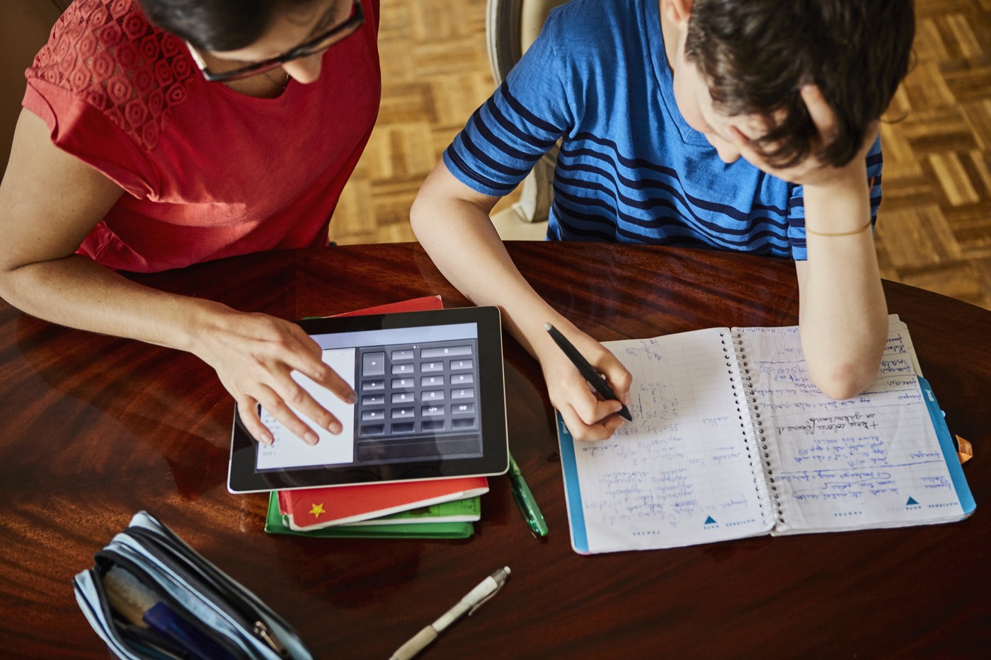 šolanje na domu, šolar, učenec, učenje