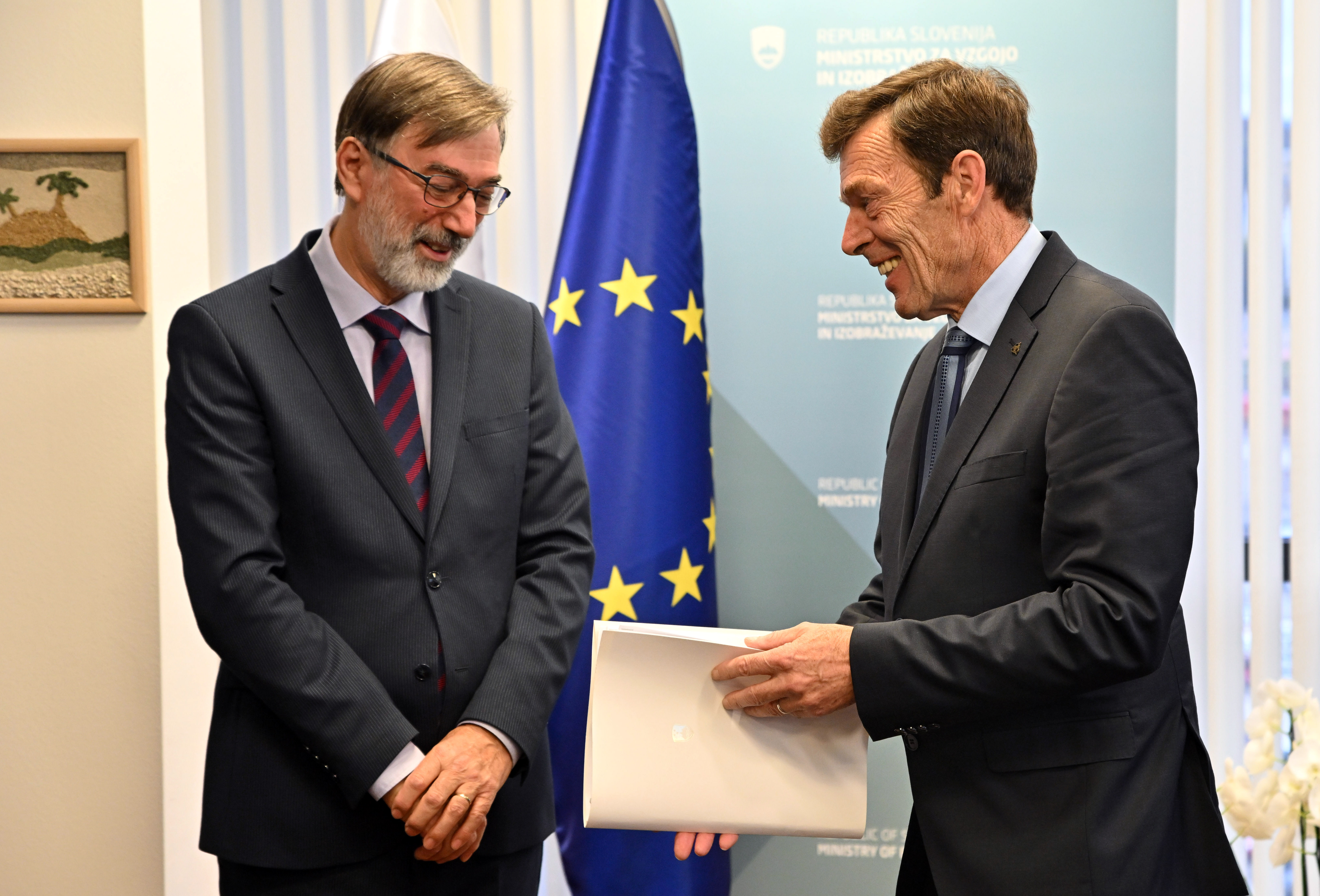 vinko logaj, darjo felda, primopredaja poslov, prevzem poslov