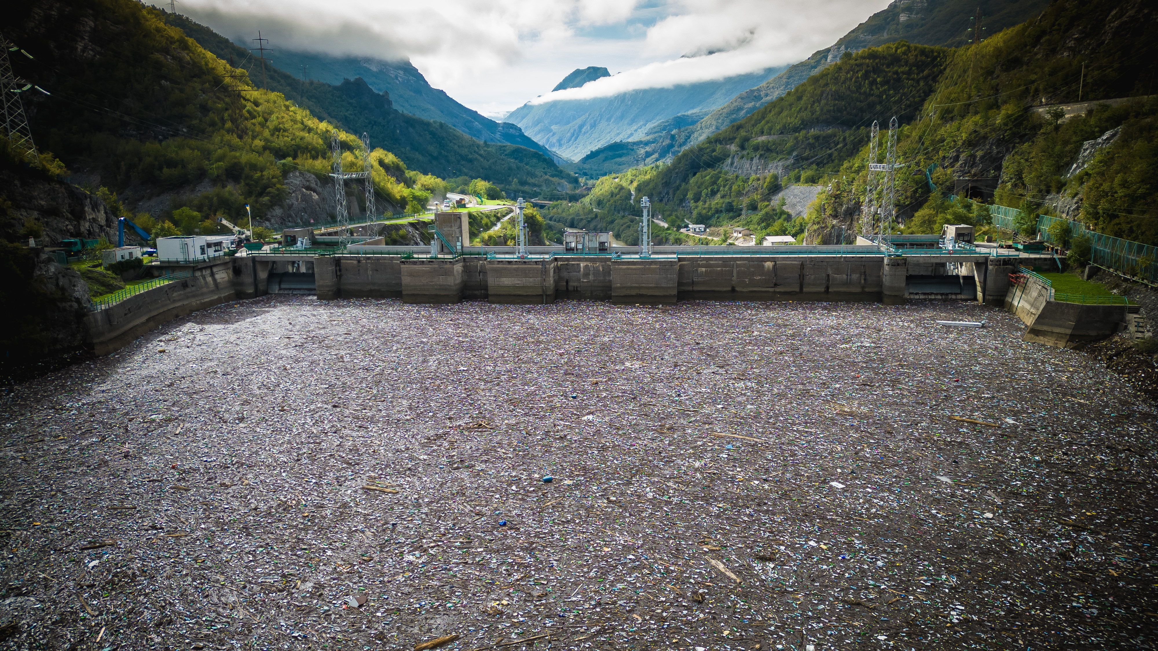 odpadki, smeti, he grabovica, neretva, poplave bih