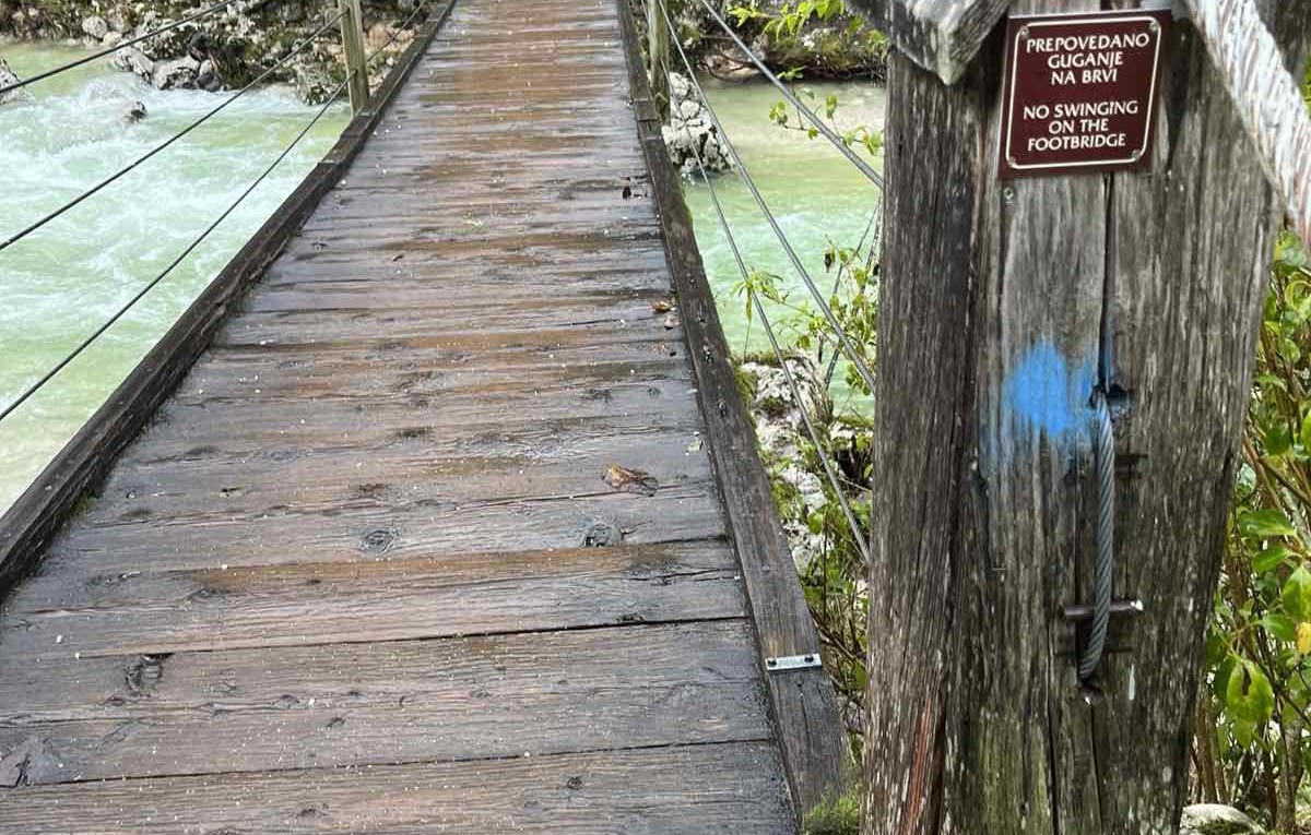 triglavski narodni park, modre pike, lažne oznake