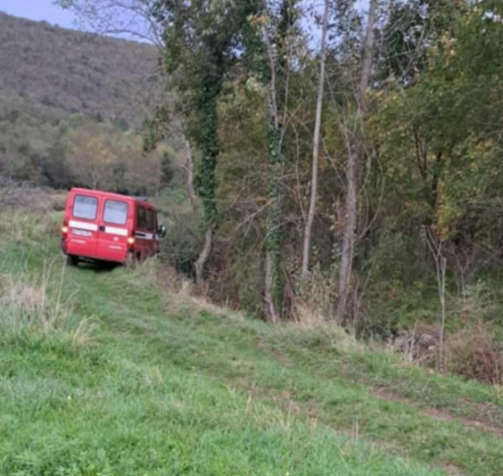 gasilski avto, kraja, movraž