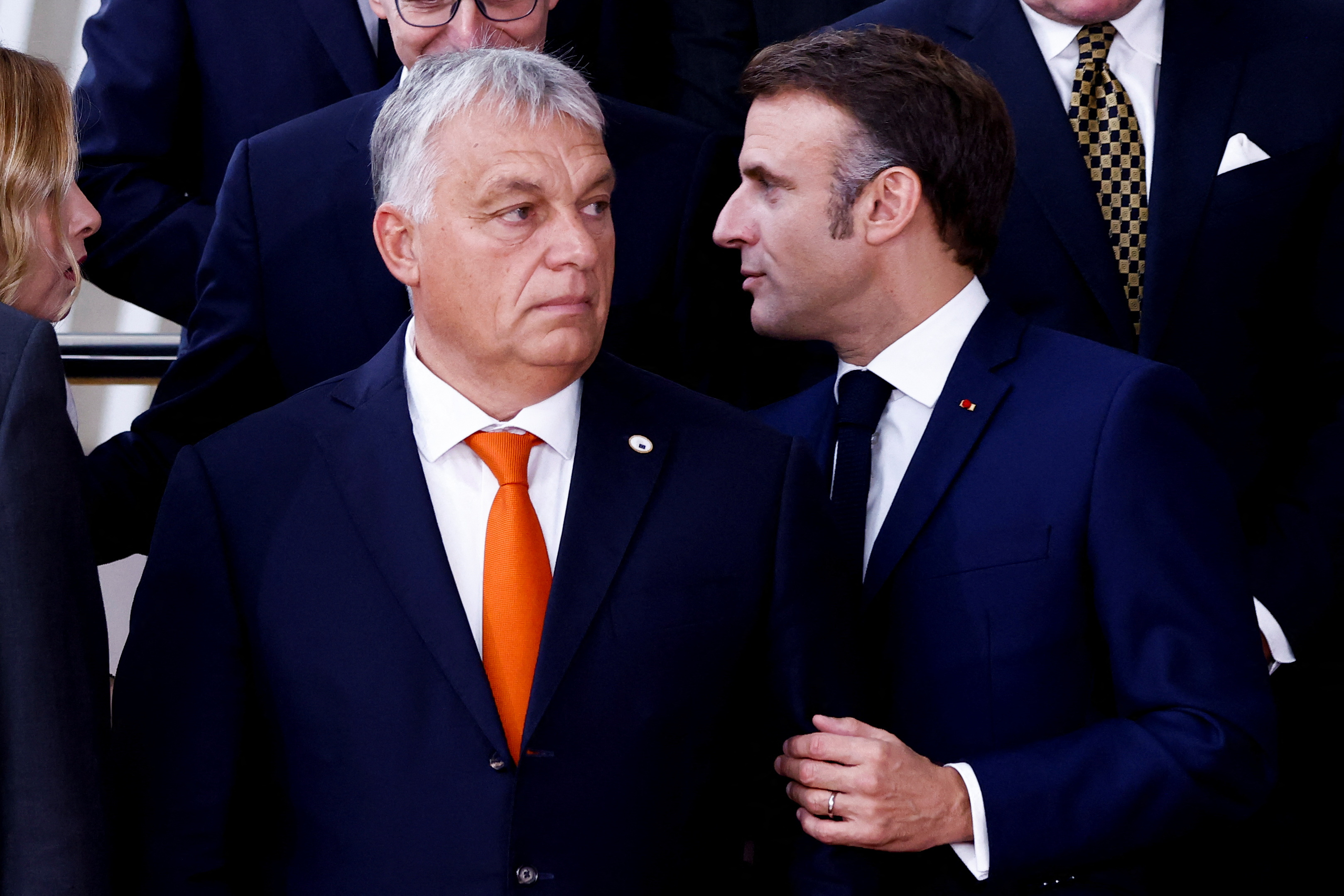 Viktor Orban, Emmanuel Macron