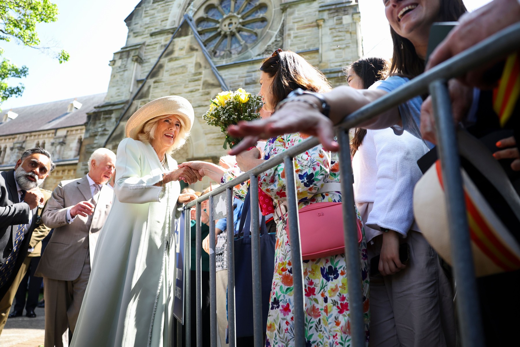 Britanski kralj Karel III. s  soprogo, kraljico Camillo v Sydneyju (Foto: PROFIMEDIA)
