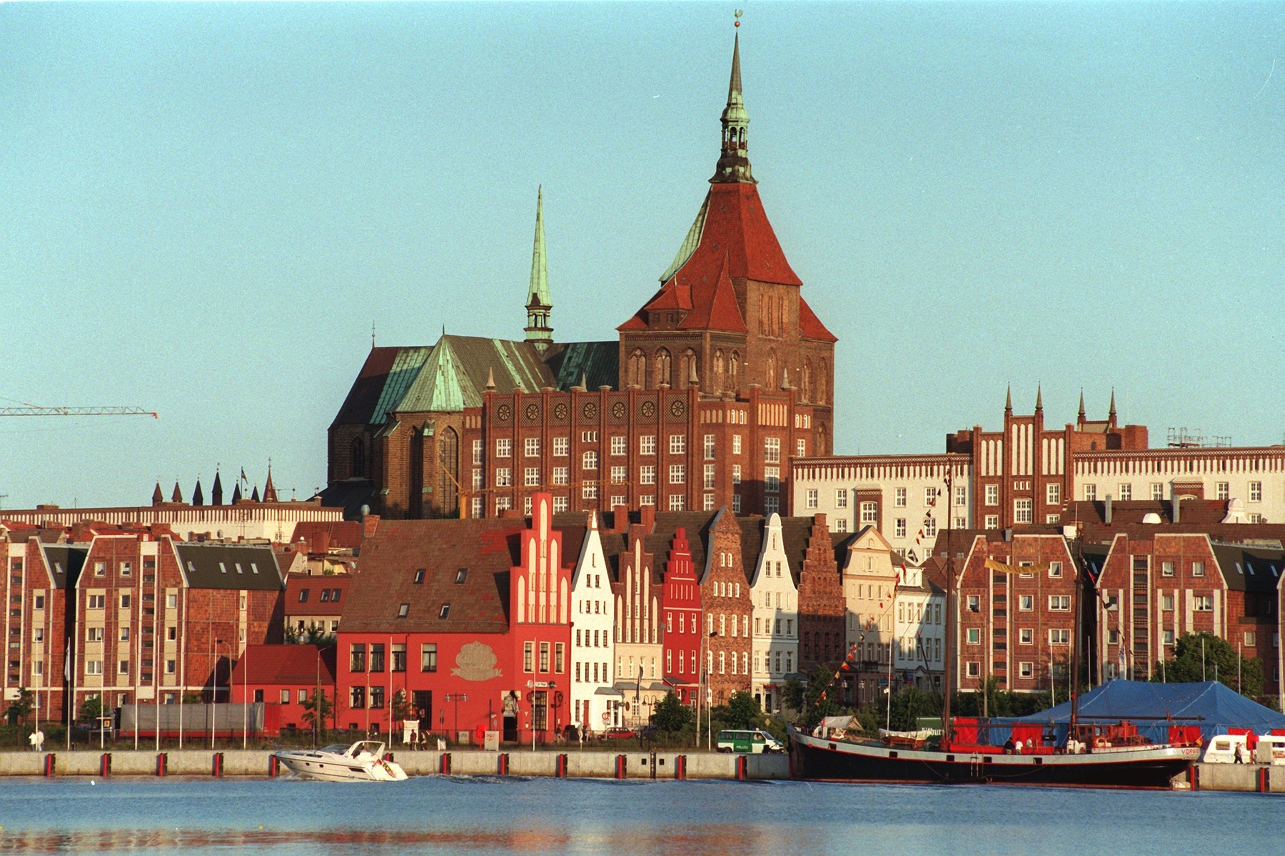 Rostock, Nemčija, pristaniško mesto