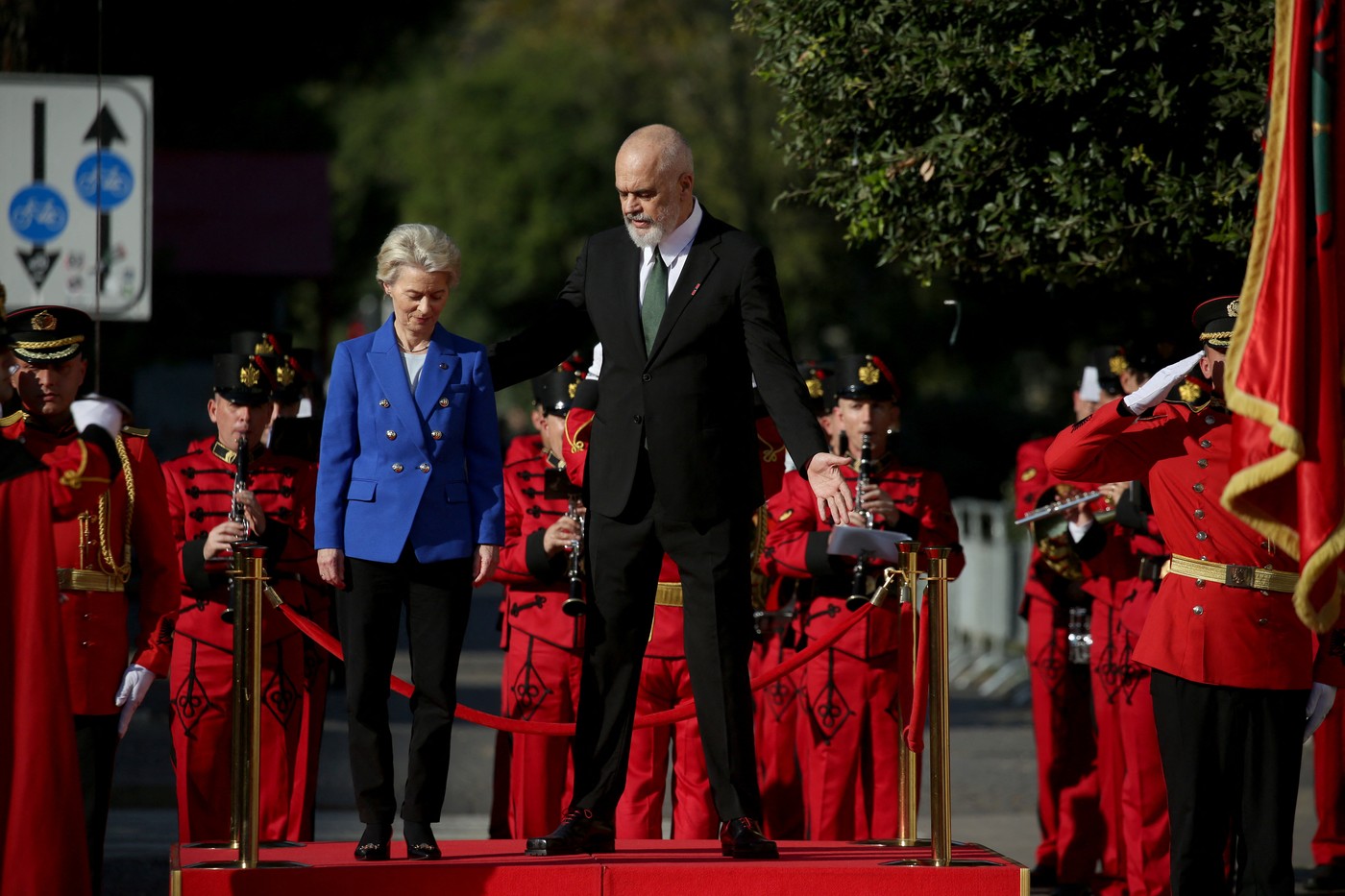 ursula von der leyen, edi rama