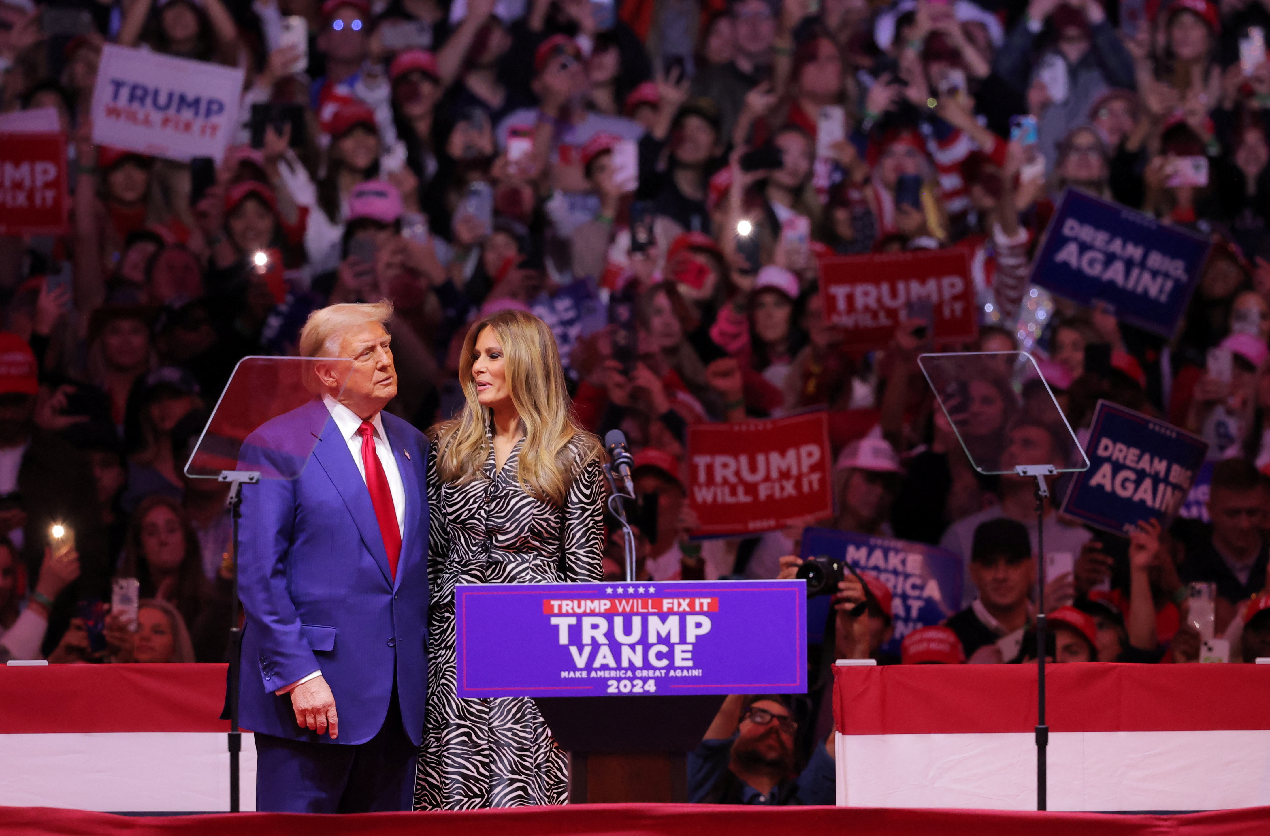 Donald Trump, Melania Trump