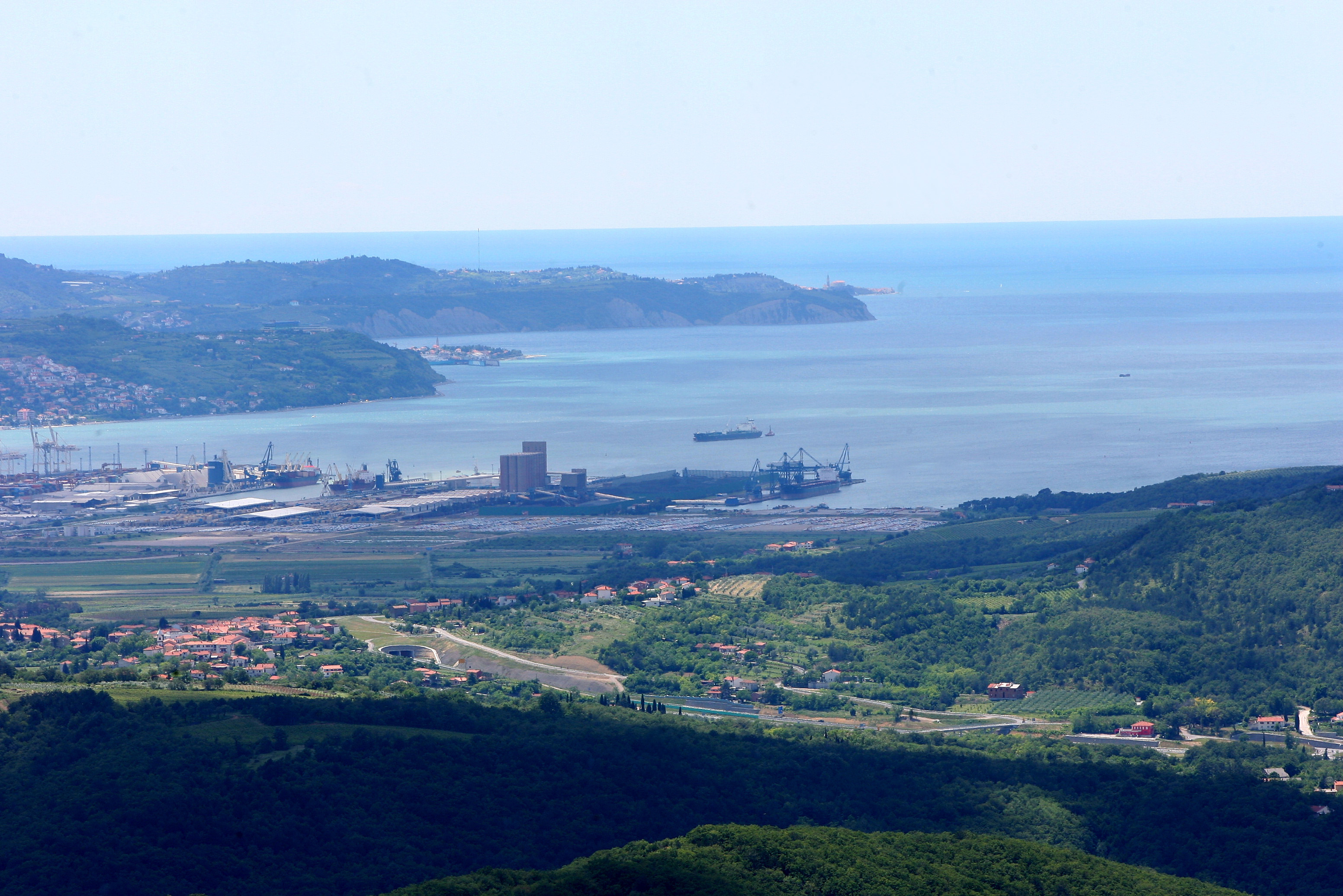 Panoramski pogled na Koper