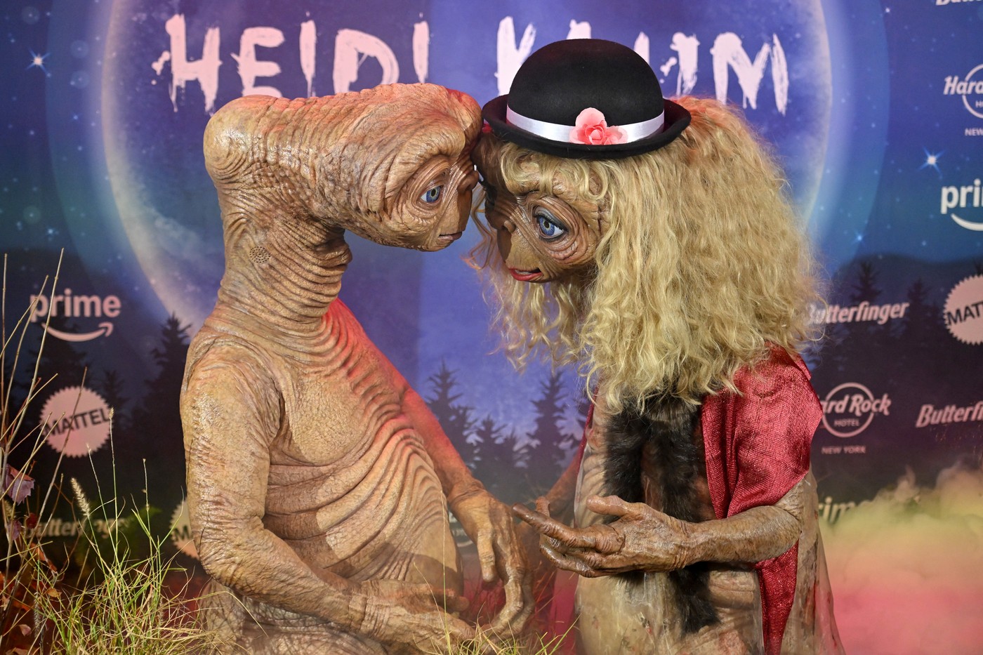 Heidi Klum, noč čarovnic, kostum