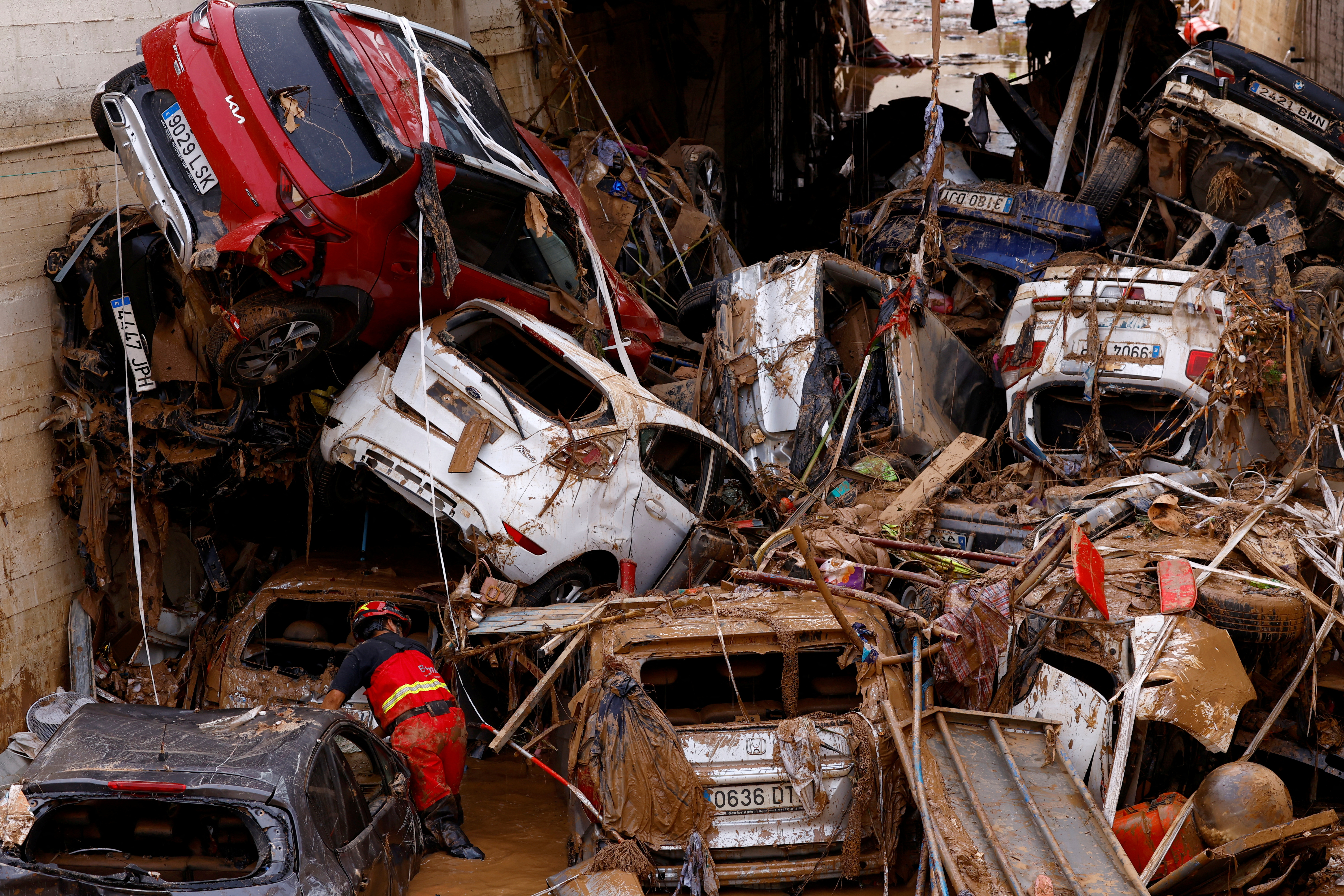 poplave, valencia, španija, reševanje