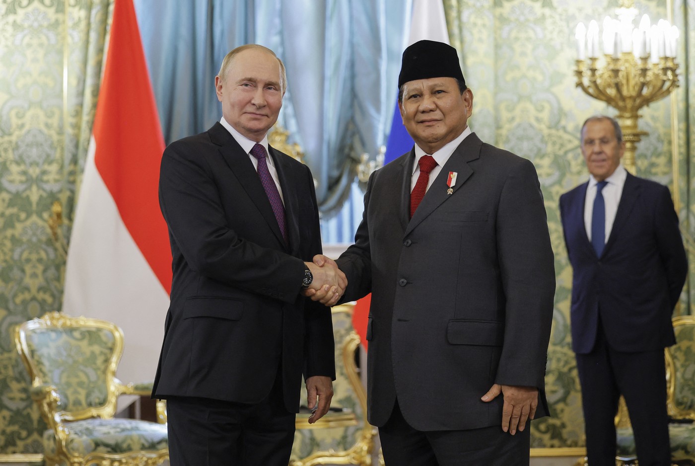 Subianto, Putin, Rusija, Indonezija